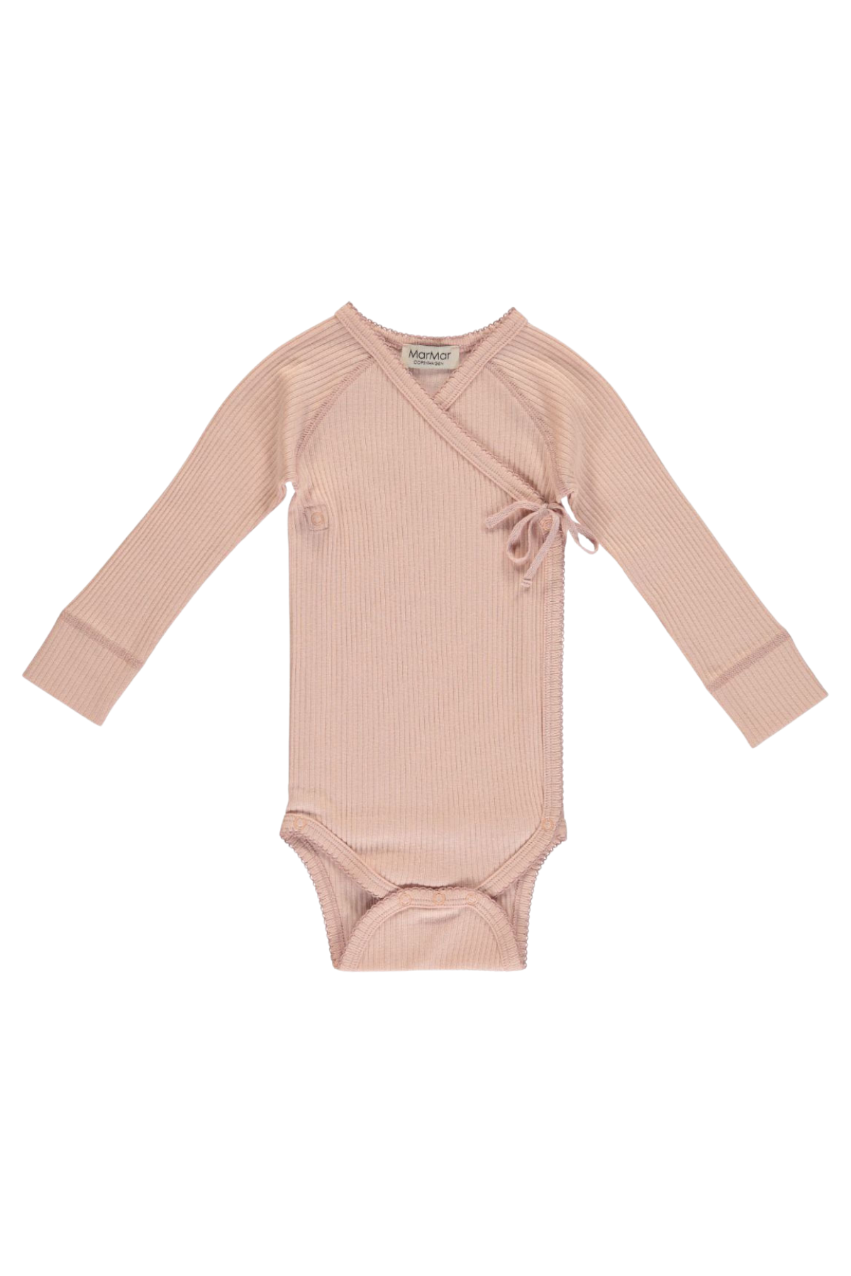 Wickelbody gerippt aus Tencel-Baumwoll-Mix | verschiedene Farben