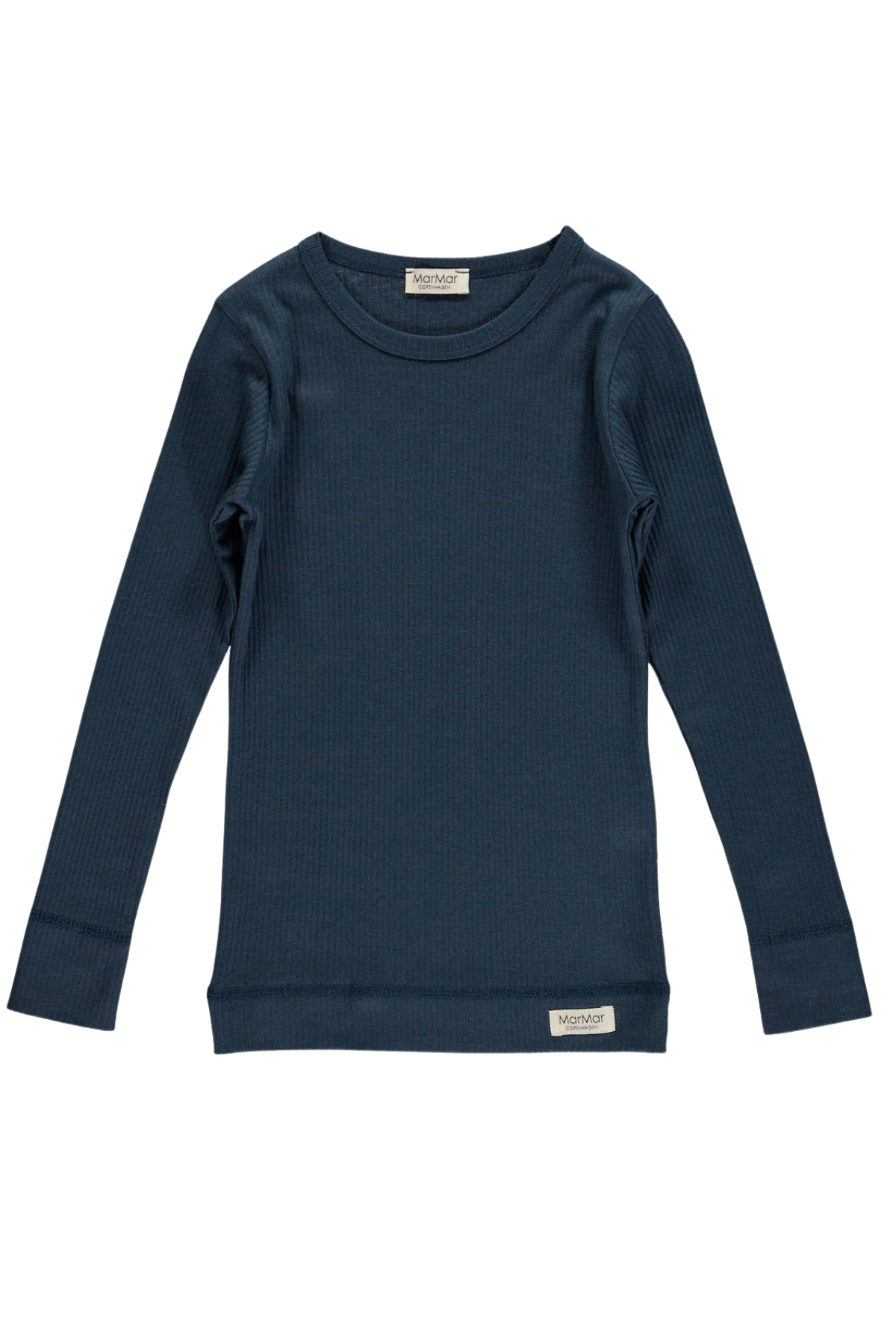 Ripp-Langarmshirt aus Tencel-Baumwoll-Mix | verschiedene Farben