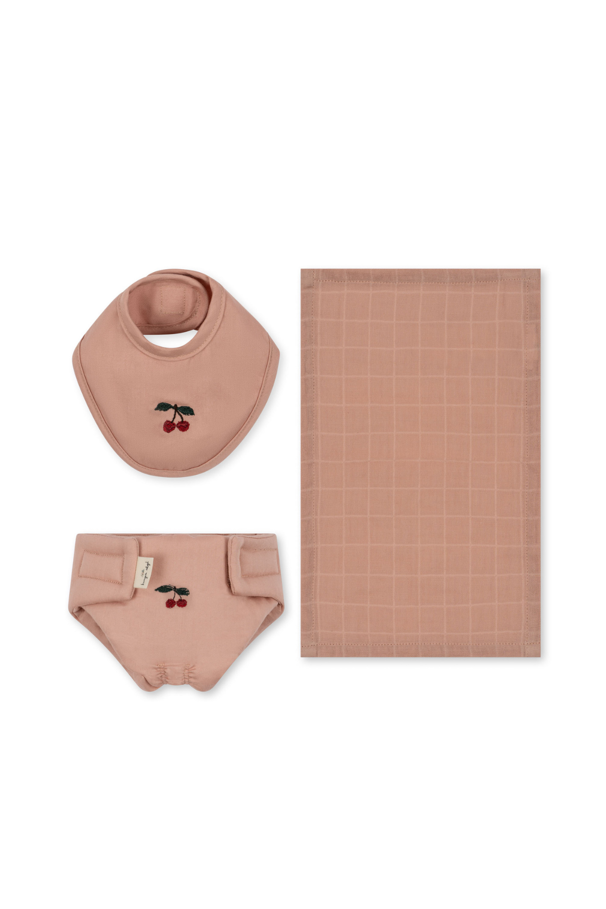 3-teiliges Set für Puppen | Mahogany Rose