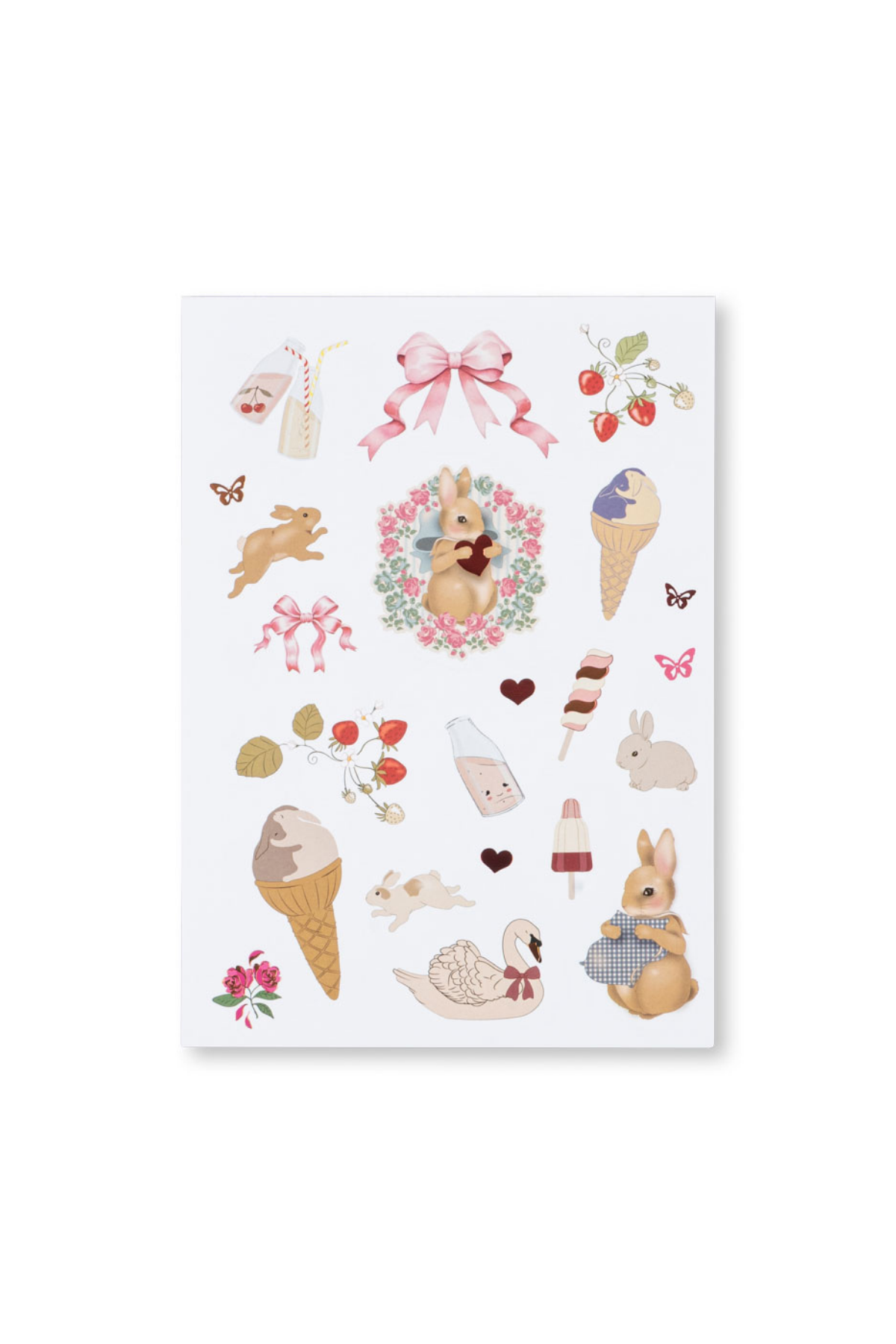 Sticker-Set "A Sticker a Day" | Pink