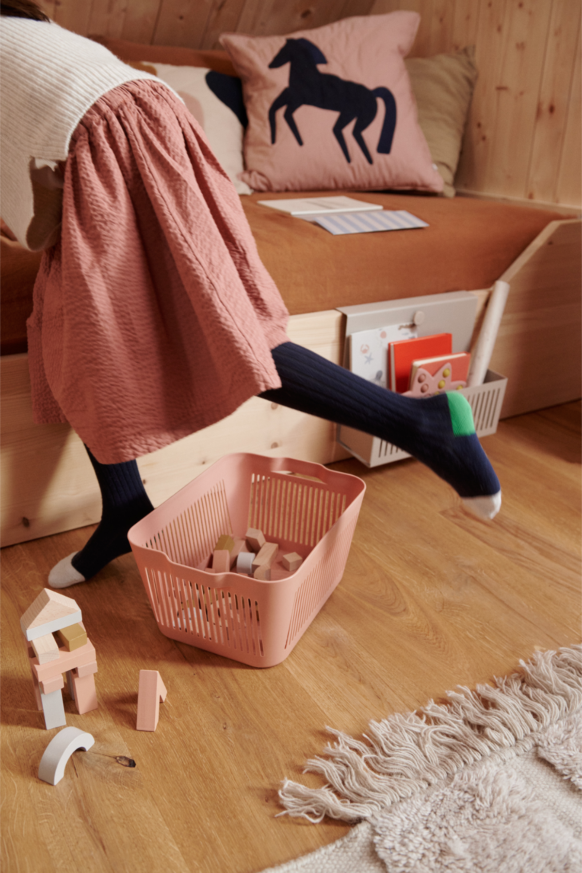 2er Set Aufbewahrungskorb "Makeeva" | Größe L