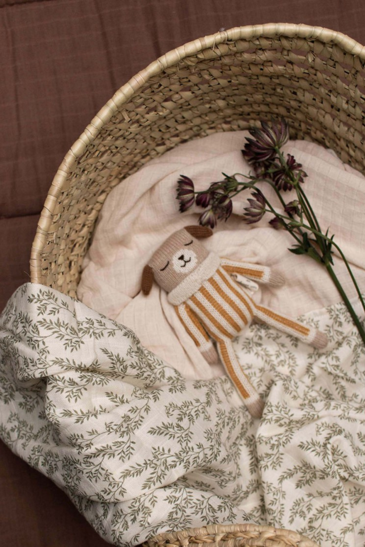 Musselinswaddle "Bayleaves"