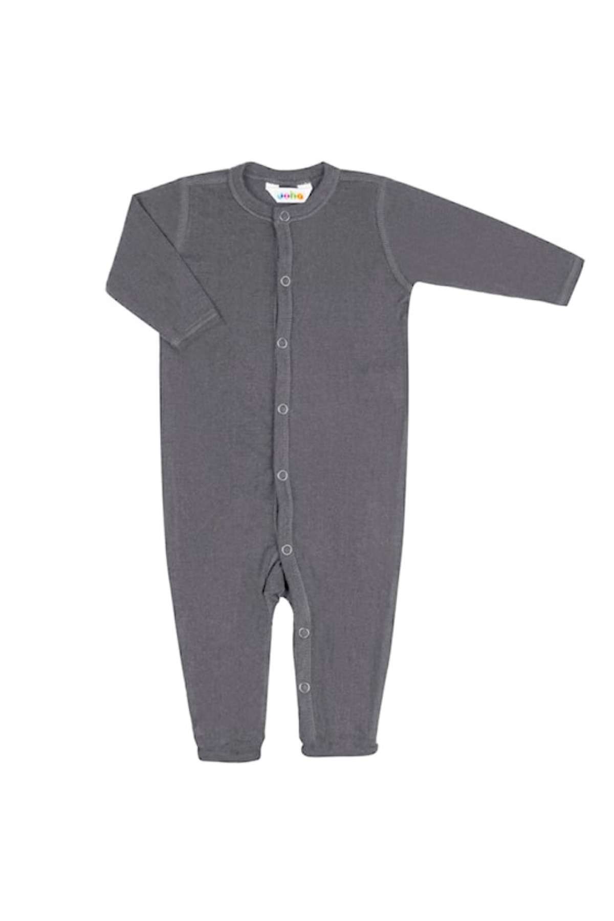 Overall 2in1 aus Wolle/Seide | Grau