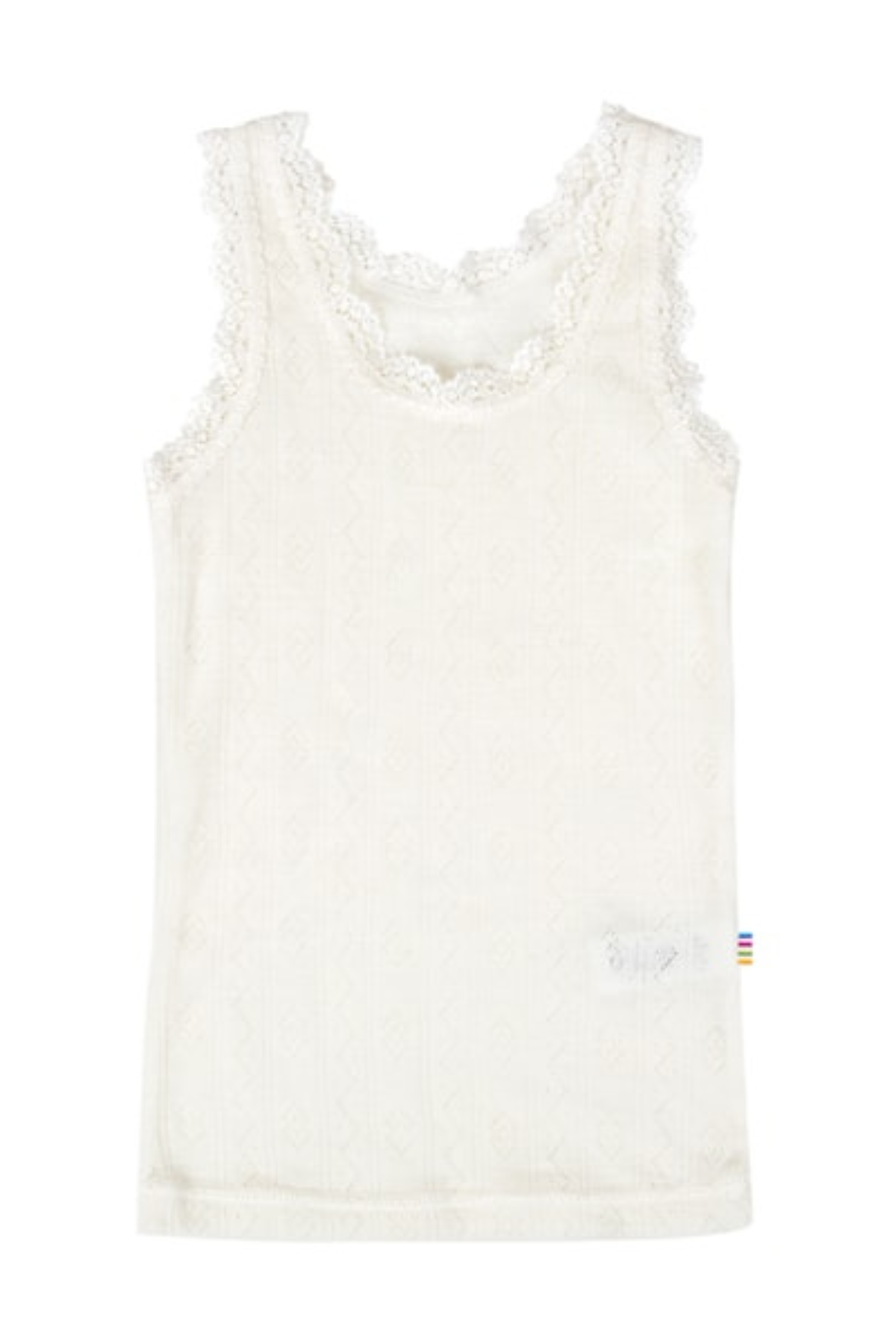 Unterhemd mit kleine Rüschen aus Wolle Seide | Verschiedene Farben