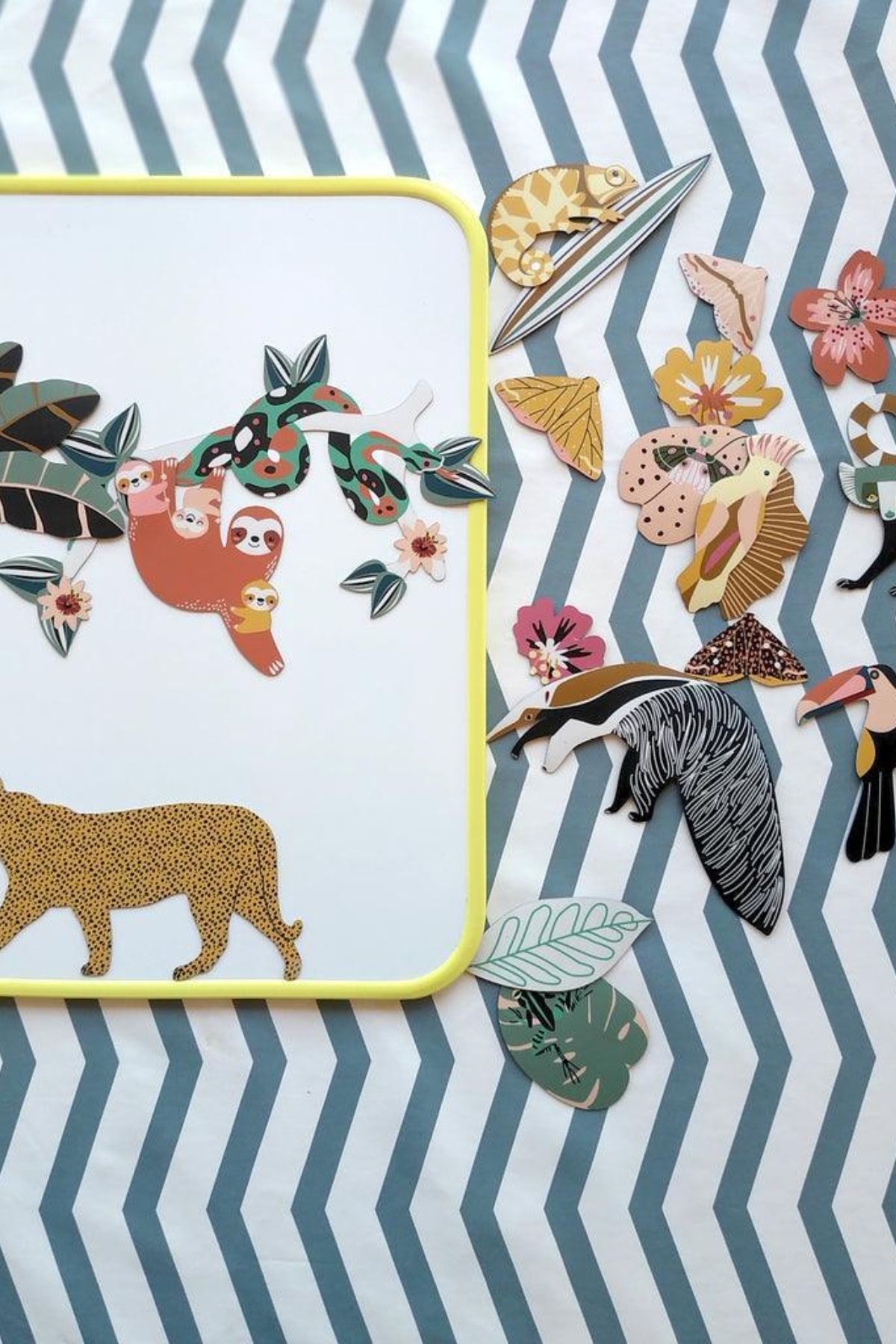 Magnete - Dschungle Tiere