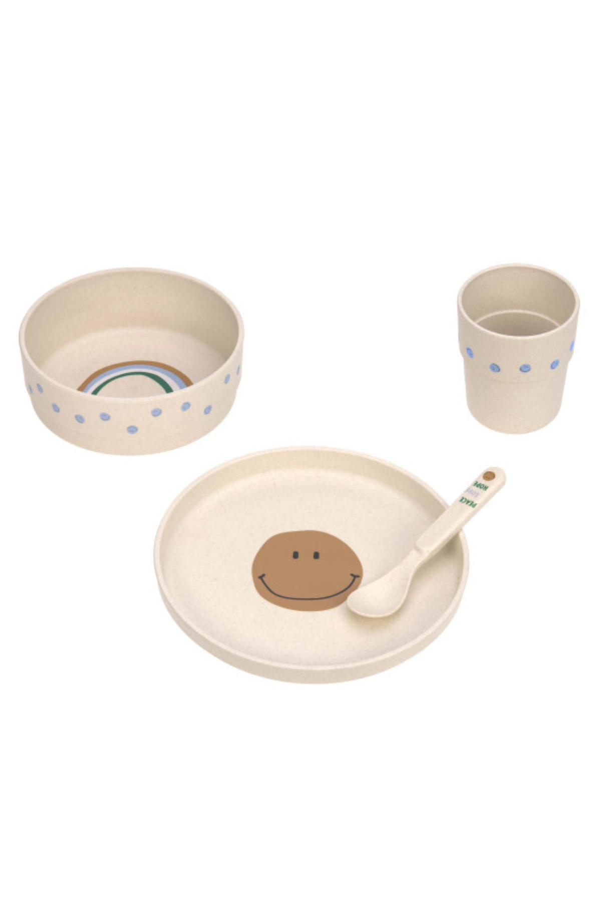 Geschirrset "Happy Rascals Smile" | 4-teilig