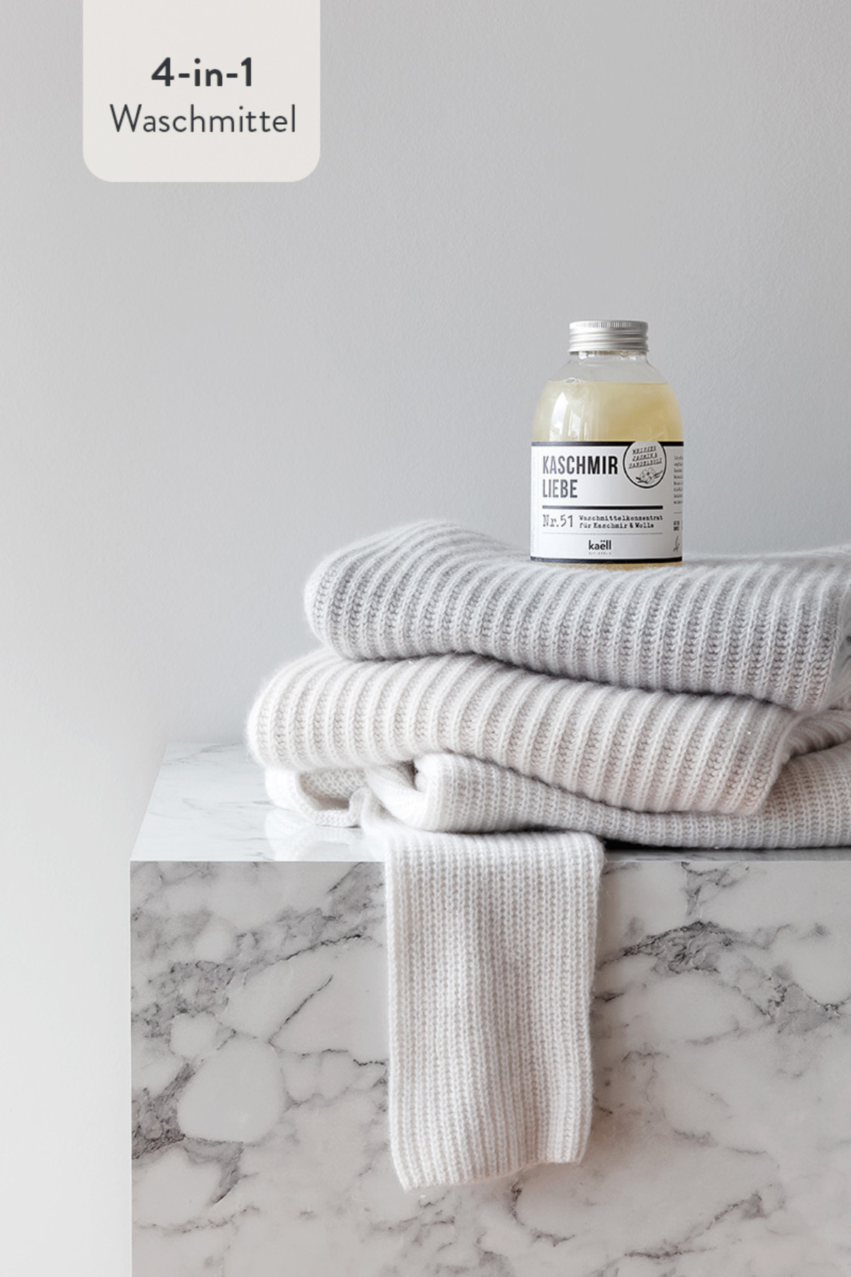 "Kaschmirliebe" - Waschmittel für Kaschmir und Wolle