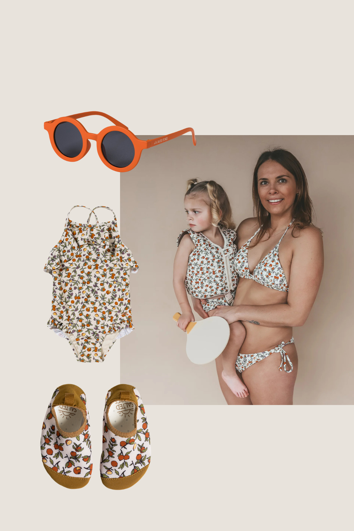 Mini & Me Set „Orange Grove“