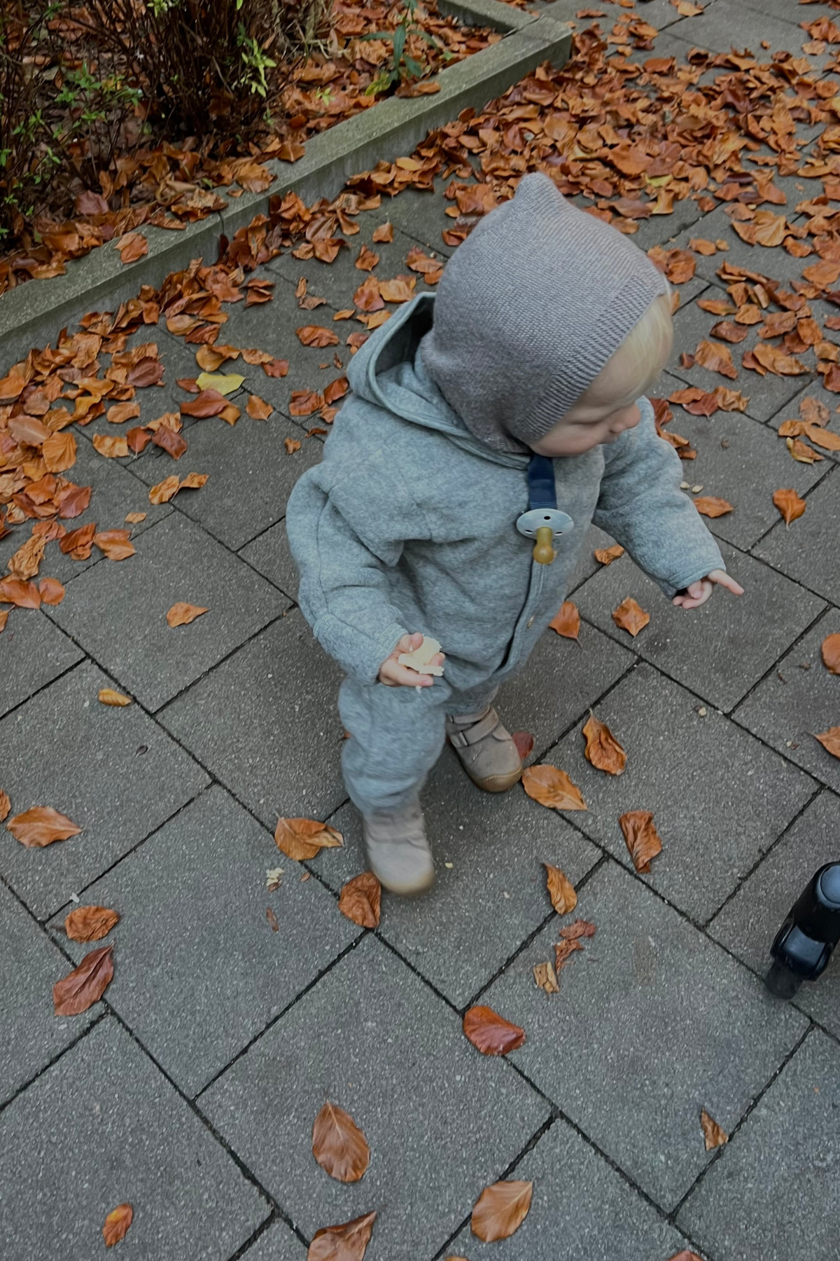 Wollfleece Kapuzenoverall | verschiedene Farben