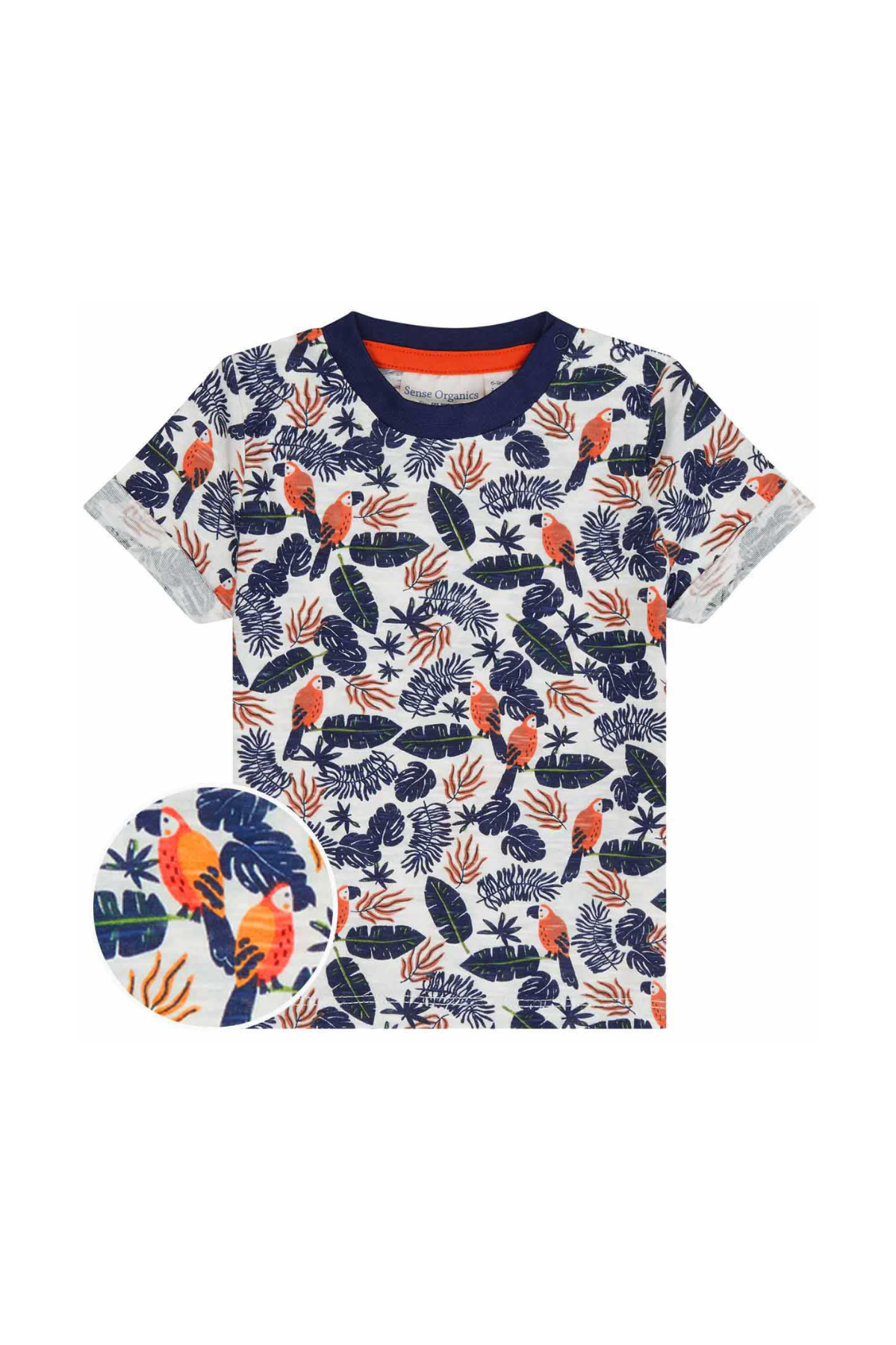 T-Shirt "Jannis" | Papageien Print