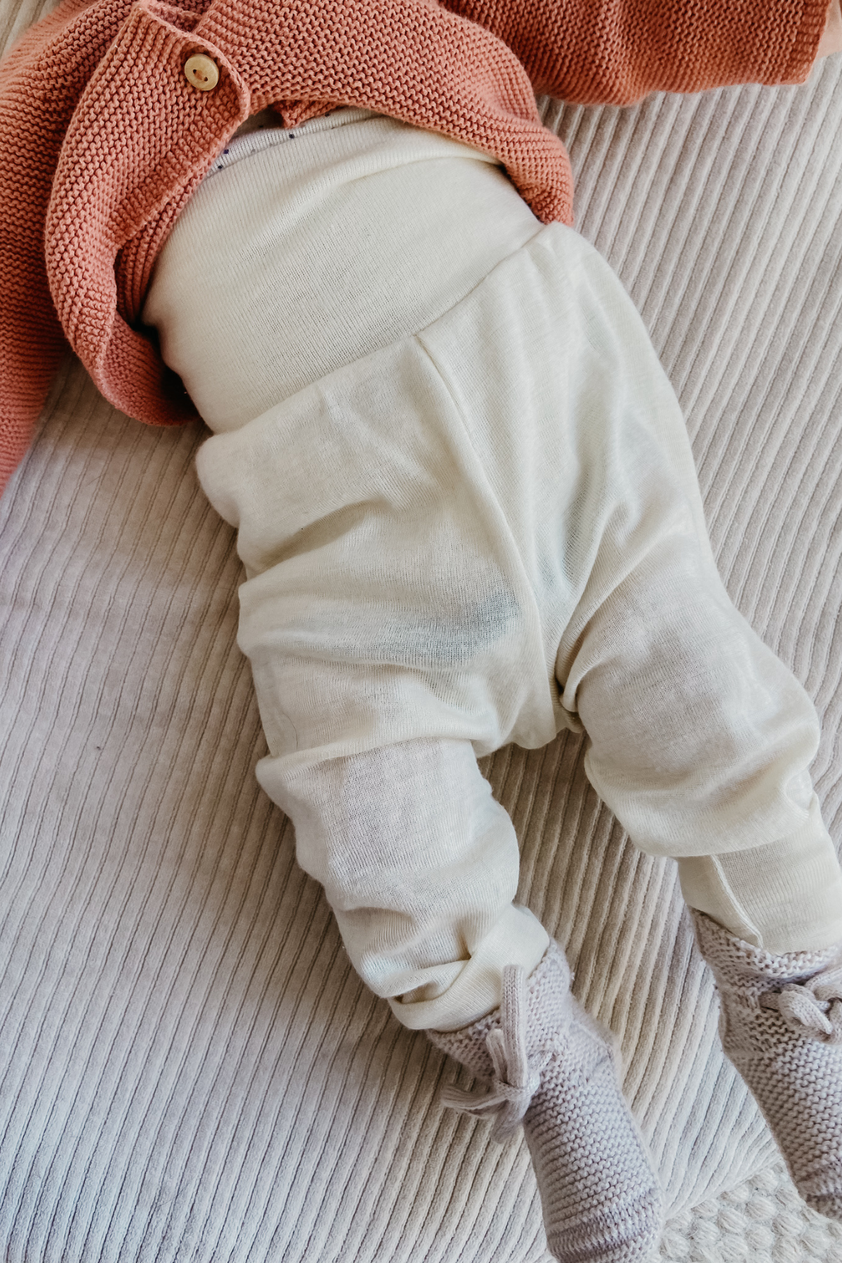 Baby Hose (Nabelbund) aus Wolle Seide | verschiedene Farben