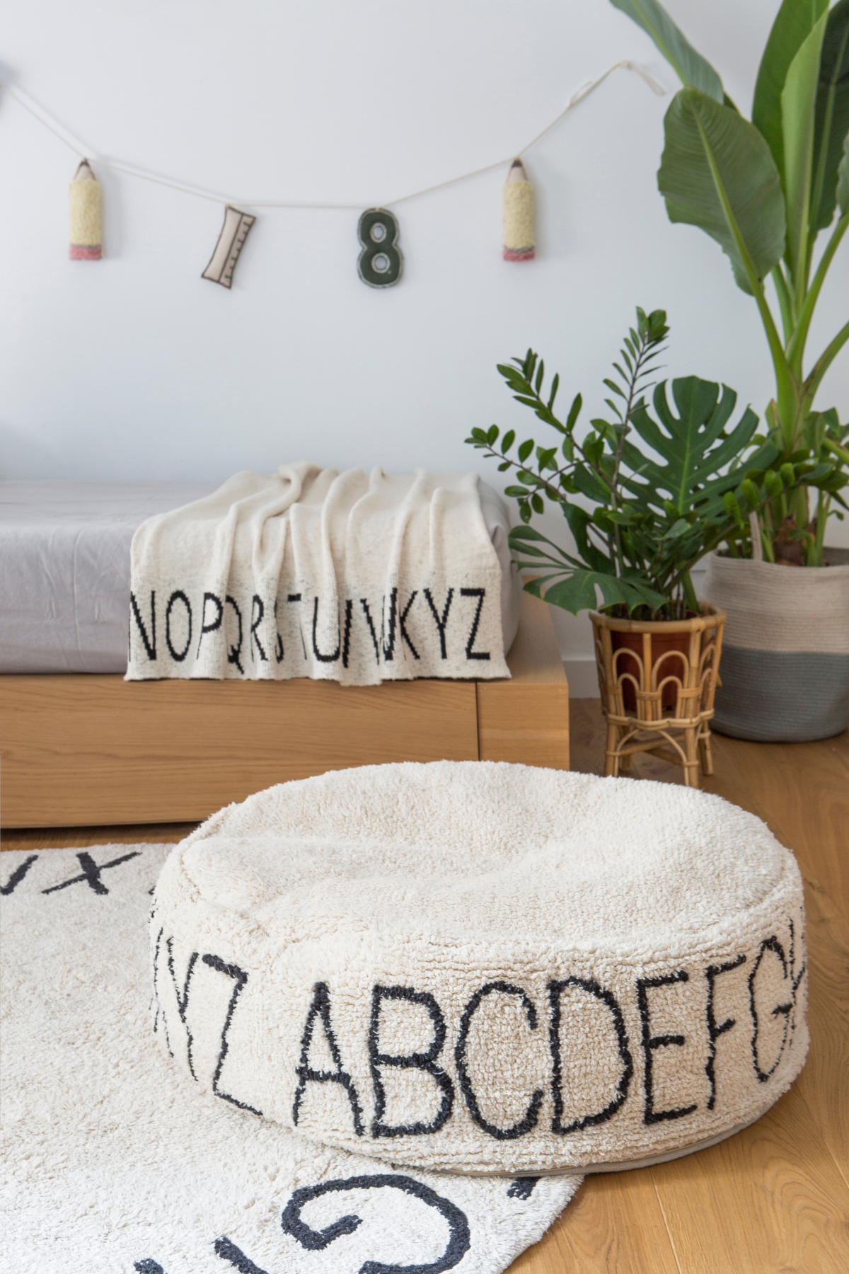 Sitzsack / Pouf ABC Natural Black