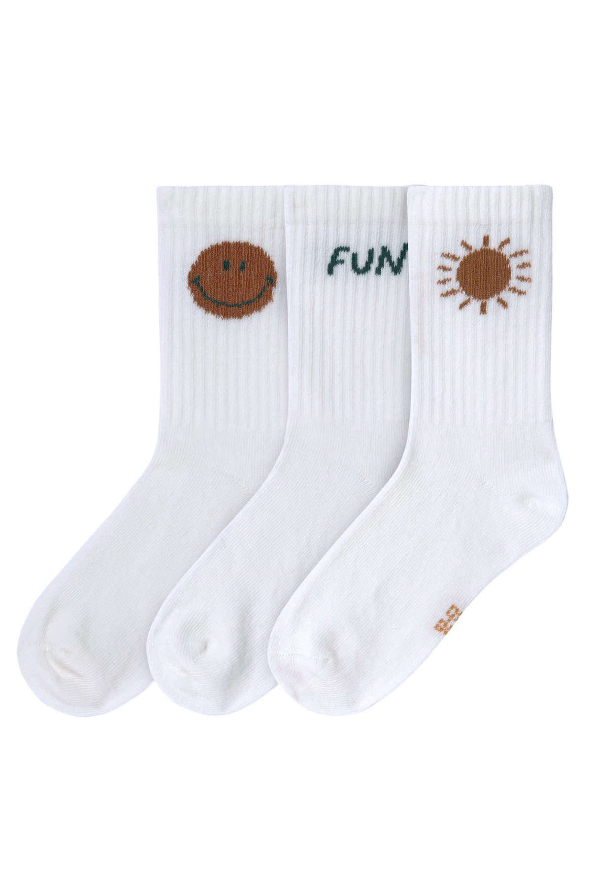 3er-Set: Tennissocken für Kinder "Little Gang" | Fun