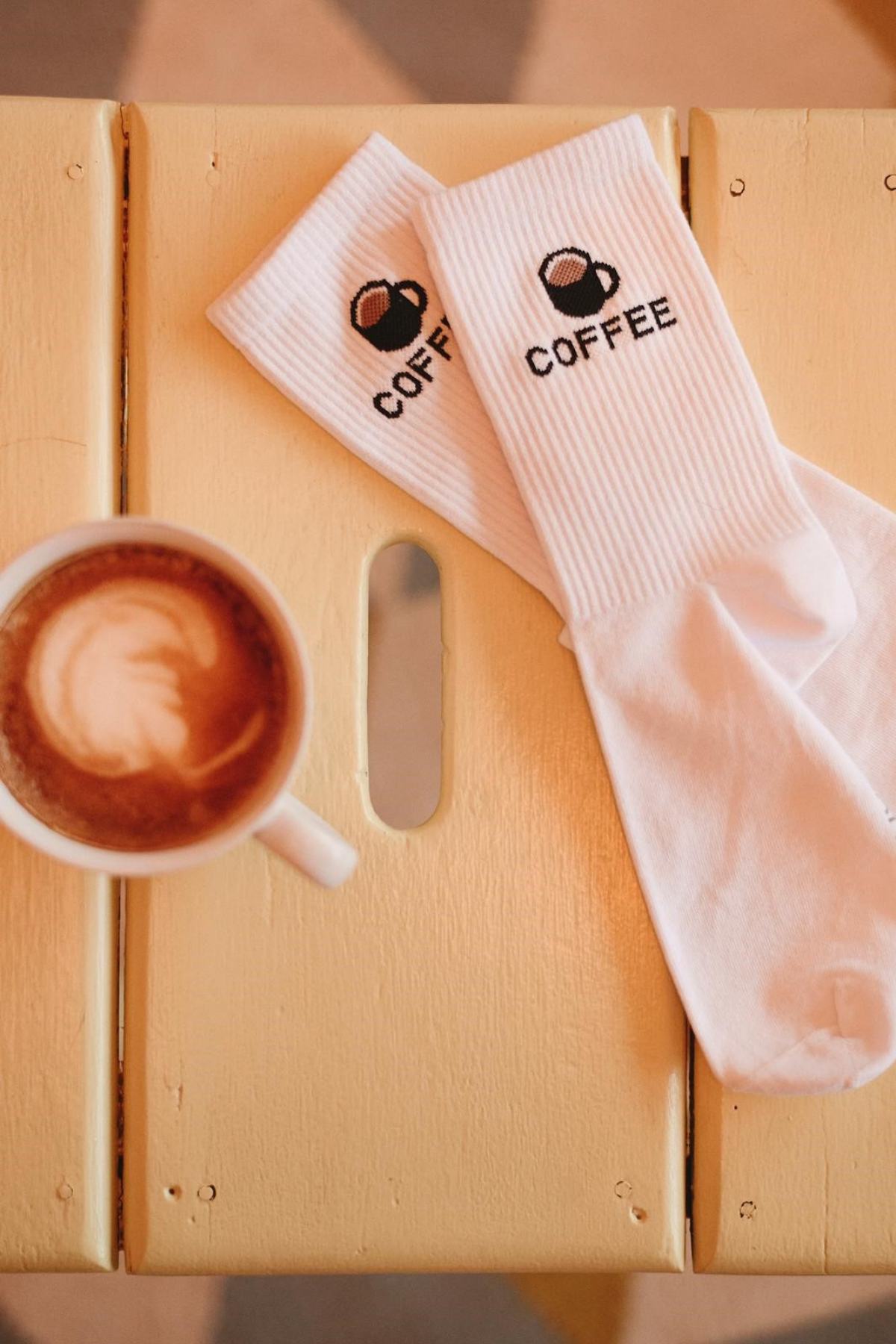 Adult Socken "Coffee"