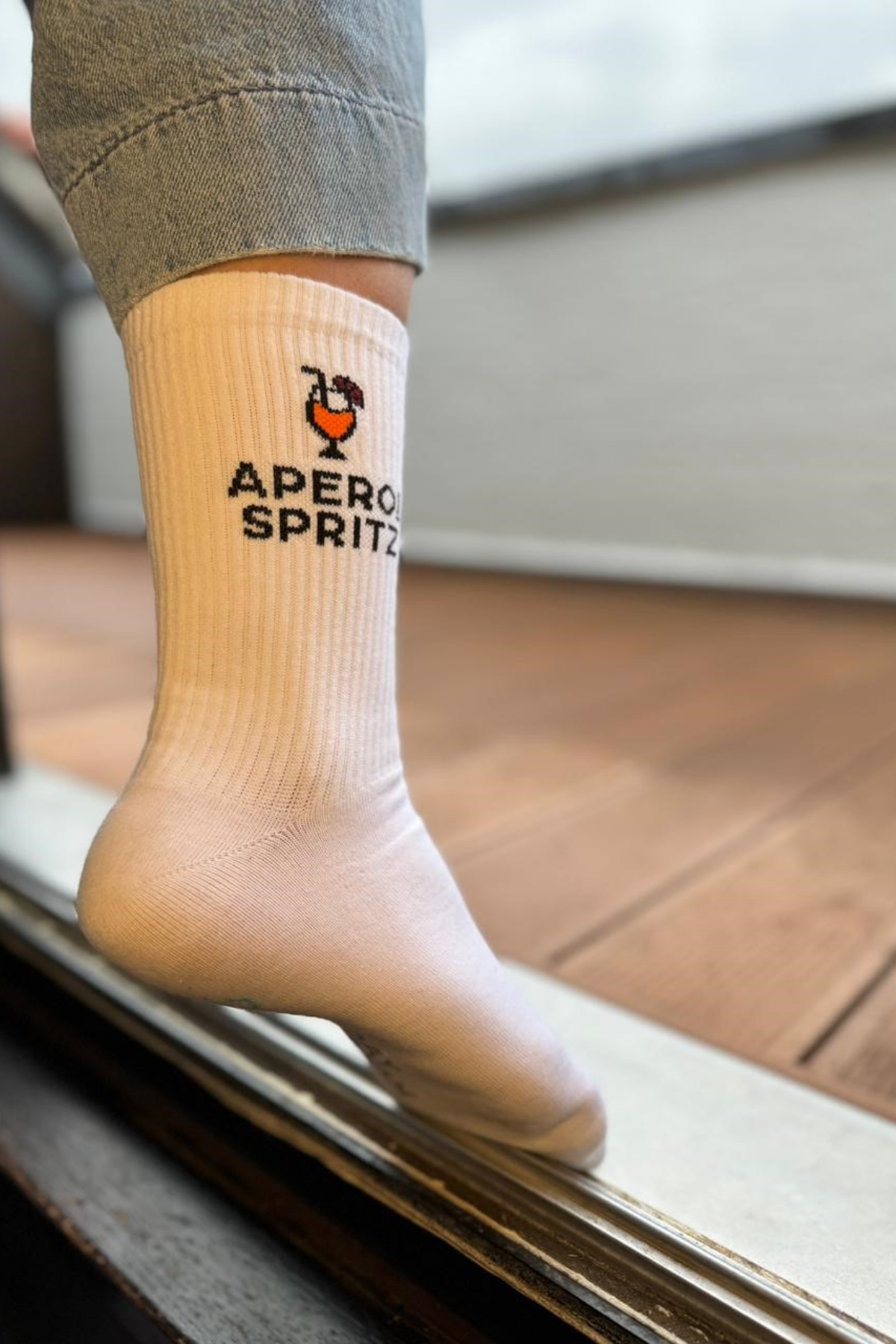Adult Socken "Aperol"