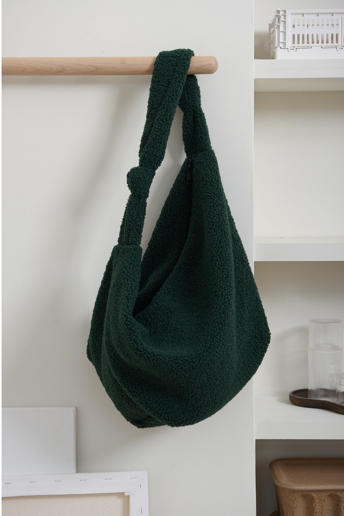 Mom Bag | Lukkily Bag #1 | Bottle Green
