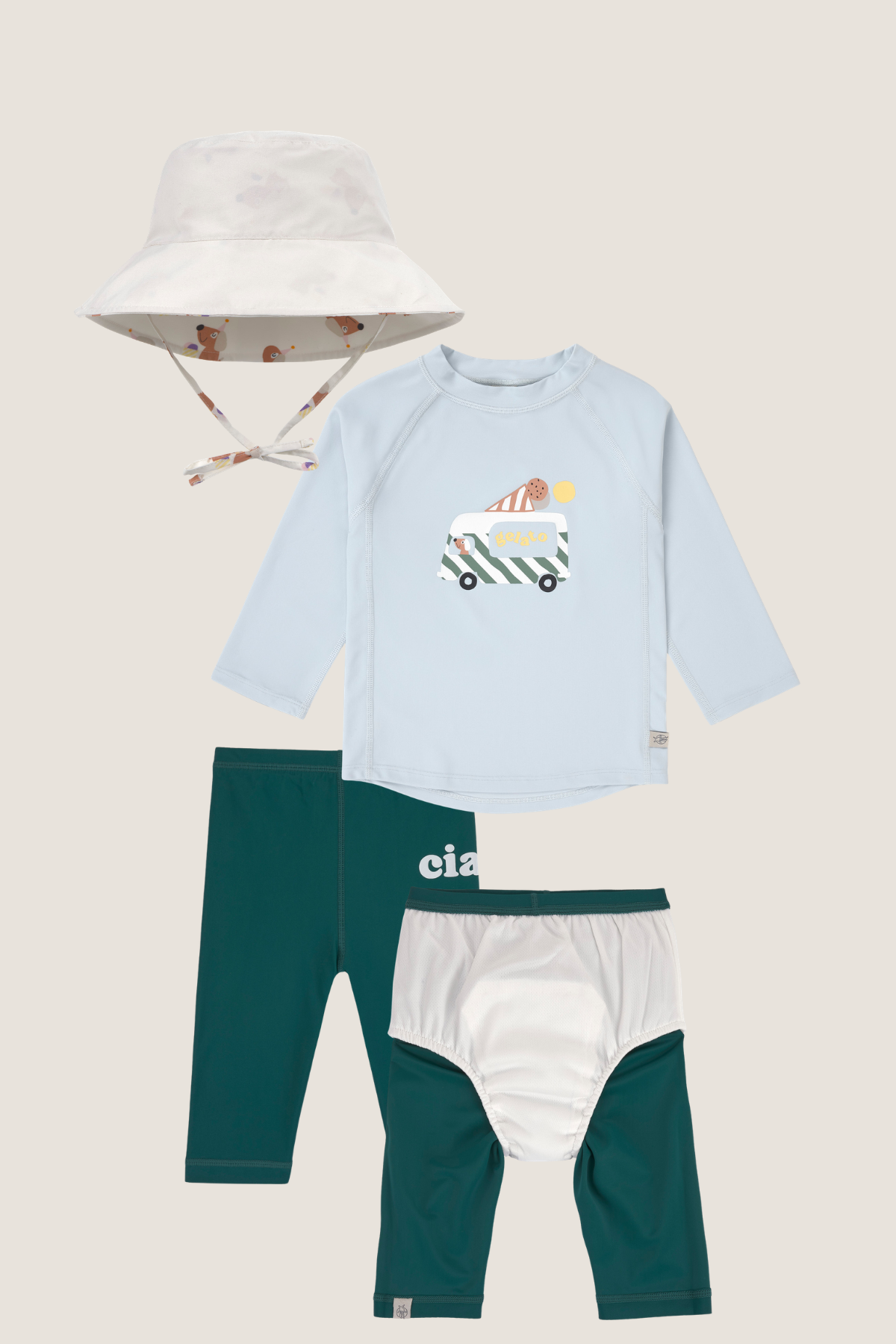 UV-Outfit Set „Ice Cream Van“