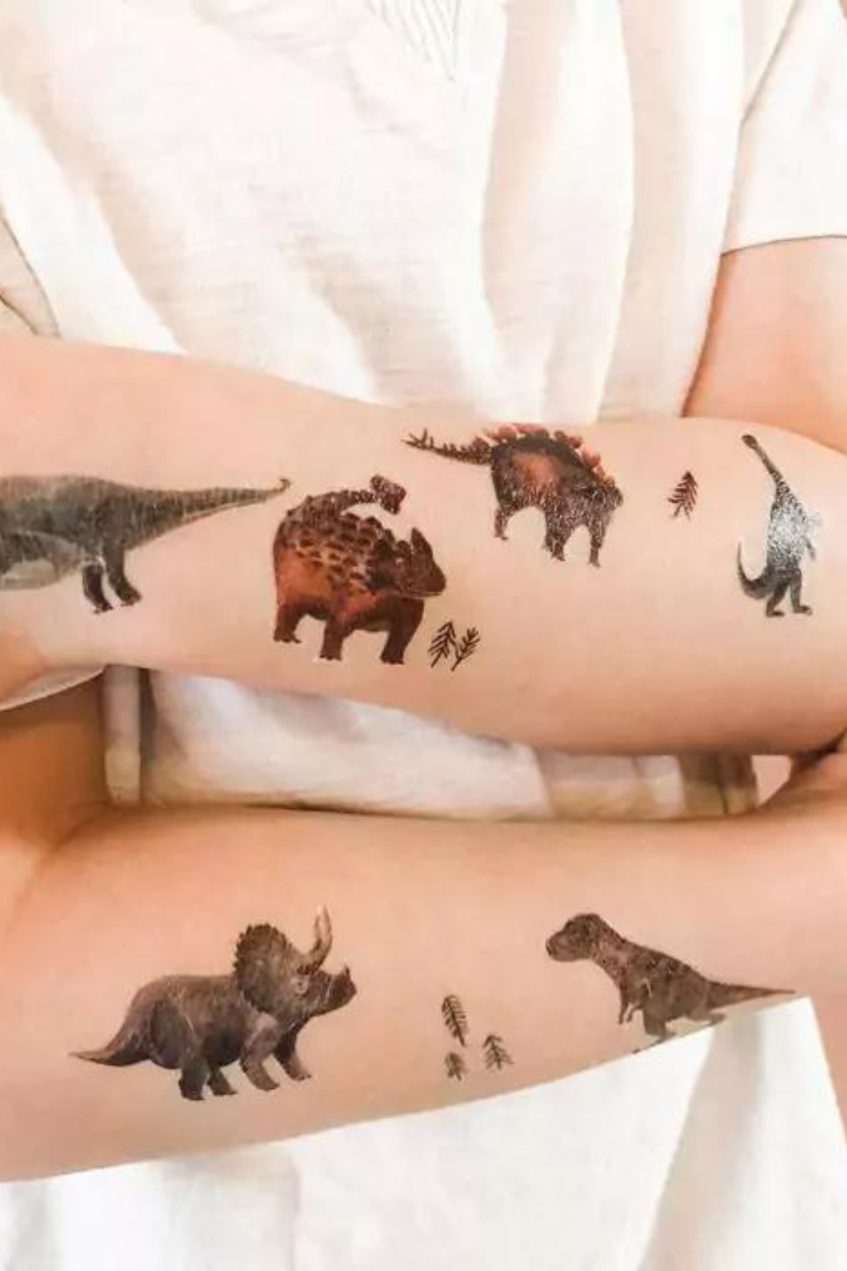 Vegane Tattoos "Dinos"
