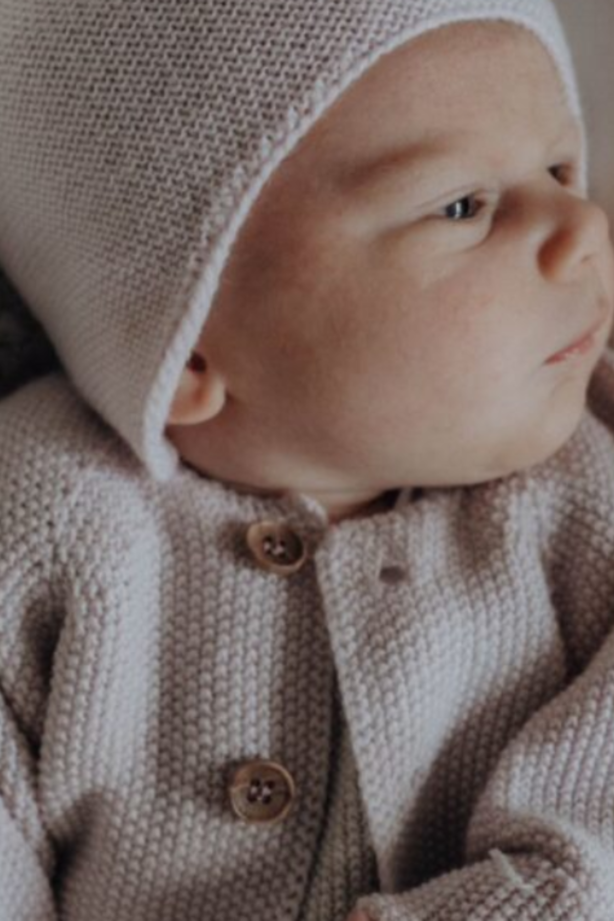 Babystrickjacke "Reiskorn" aus Merinowolle | verschiedene Farben