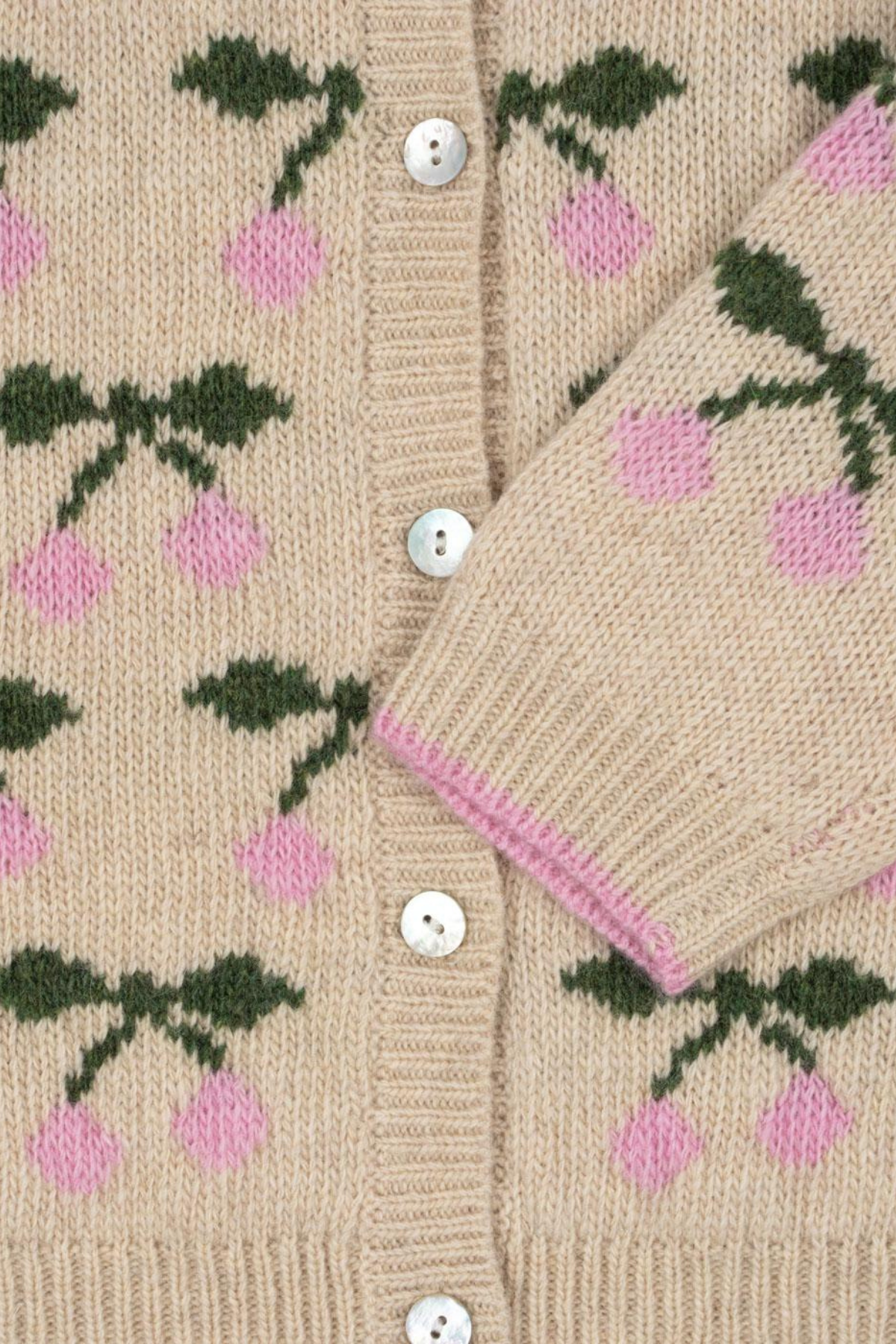 Strick Cardigan "Belou" | Cherry