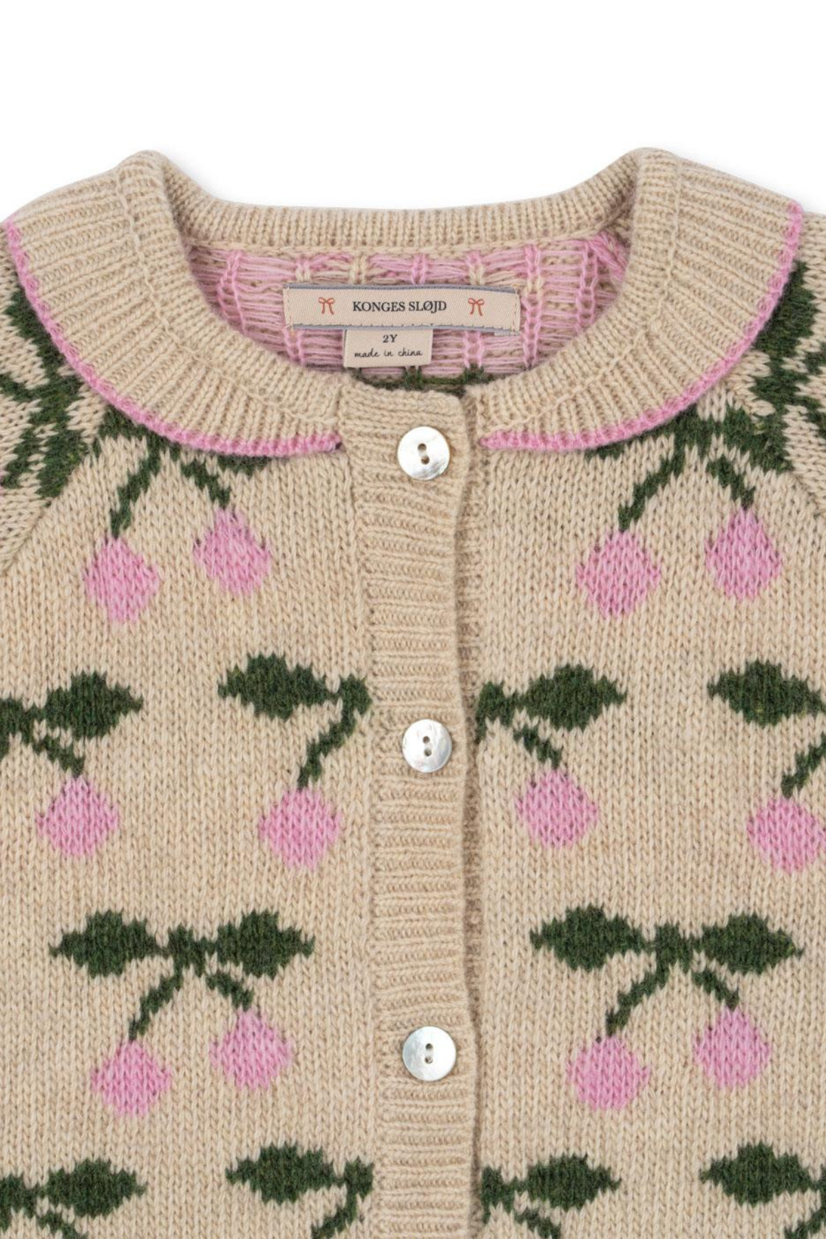 Strick Cardigan "Belou" | Cherry