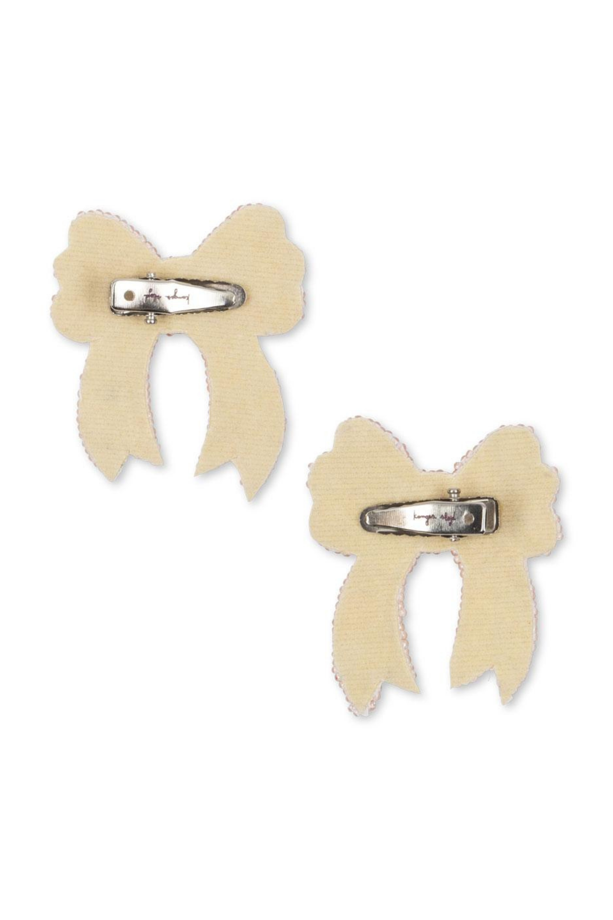 2er-Set Schleifen Haarspangen | Cameo Rose