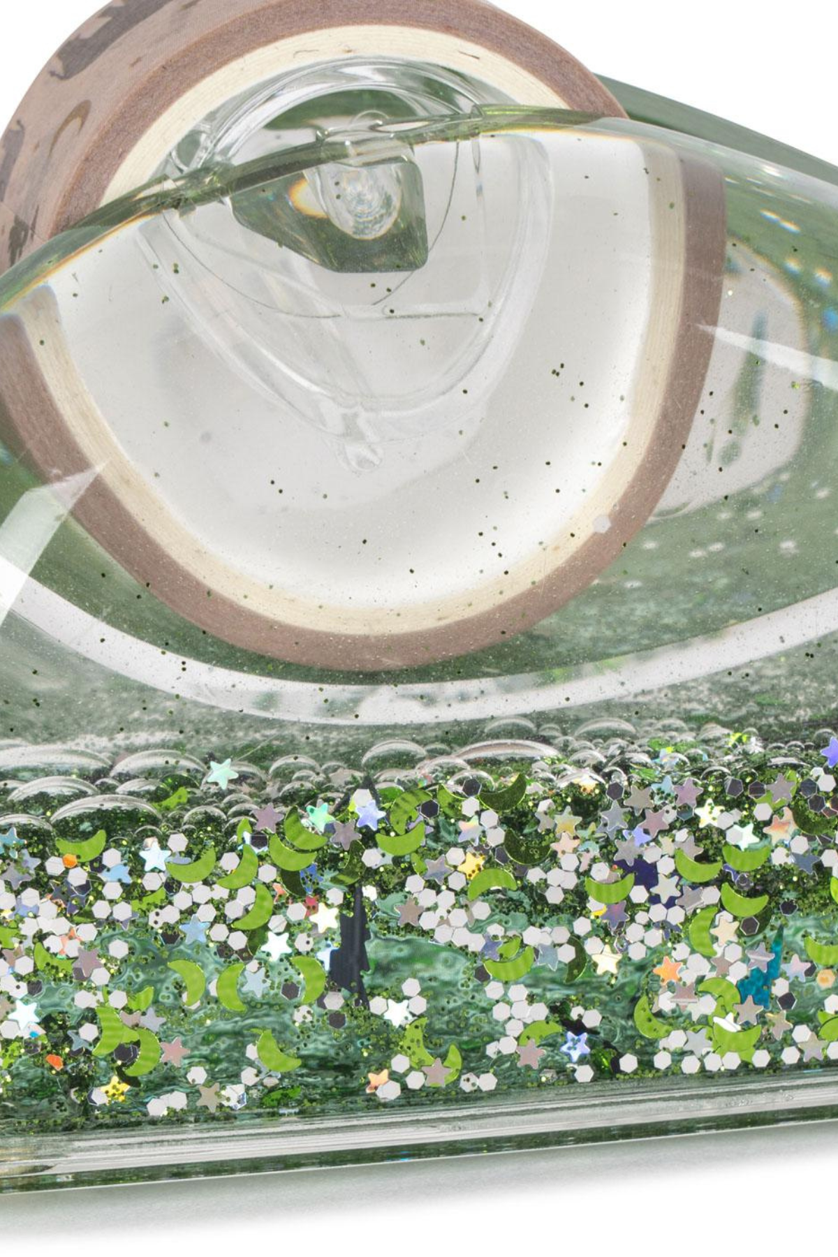 Klebebandabroller "Sparkle Splash" | Green