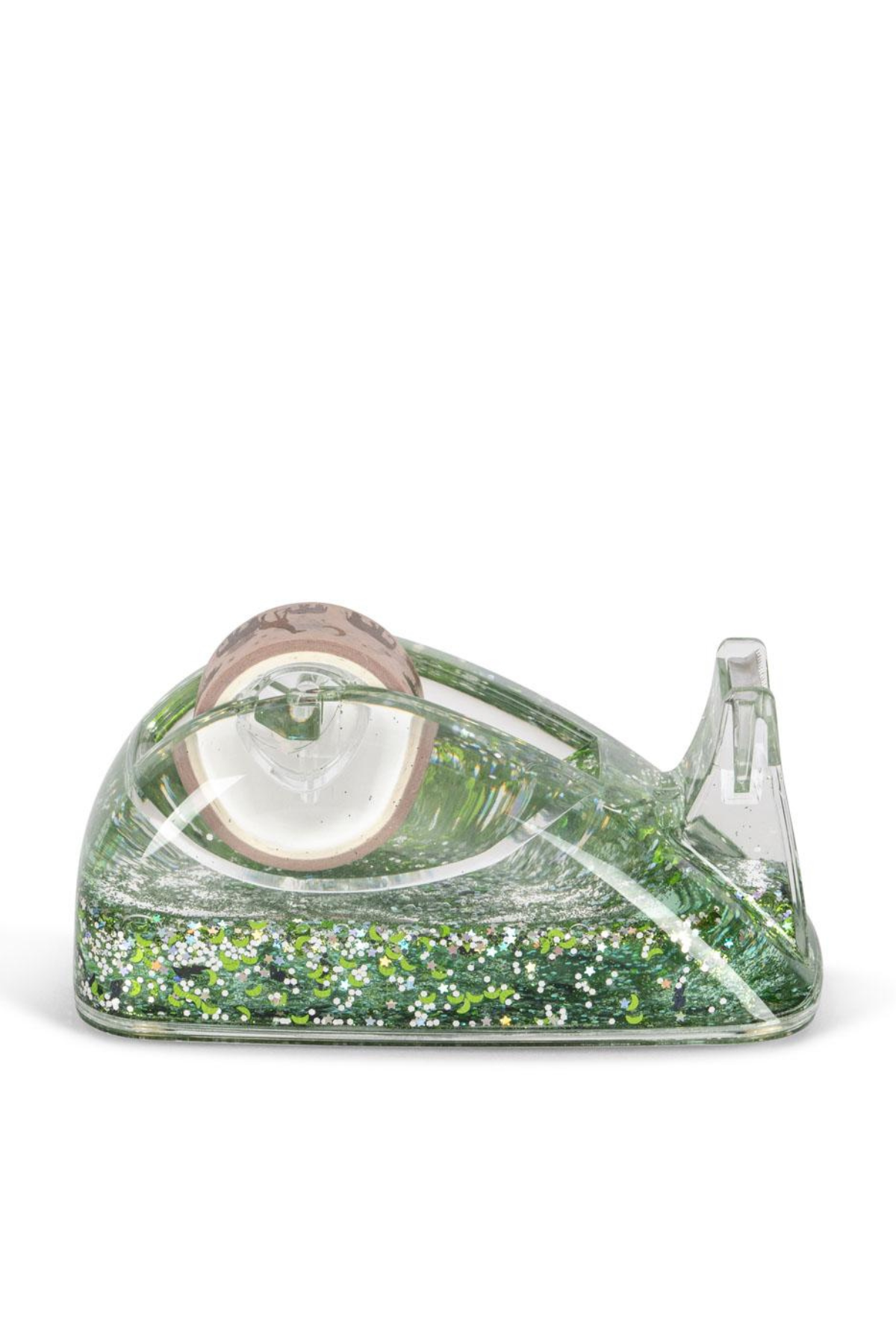 Klebebandabroller "Sparkle Splash" | Green