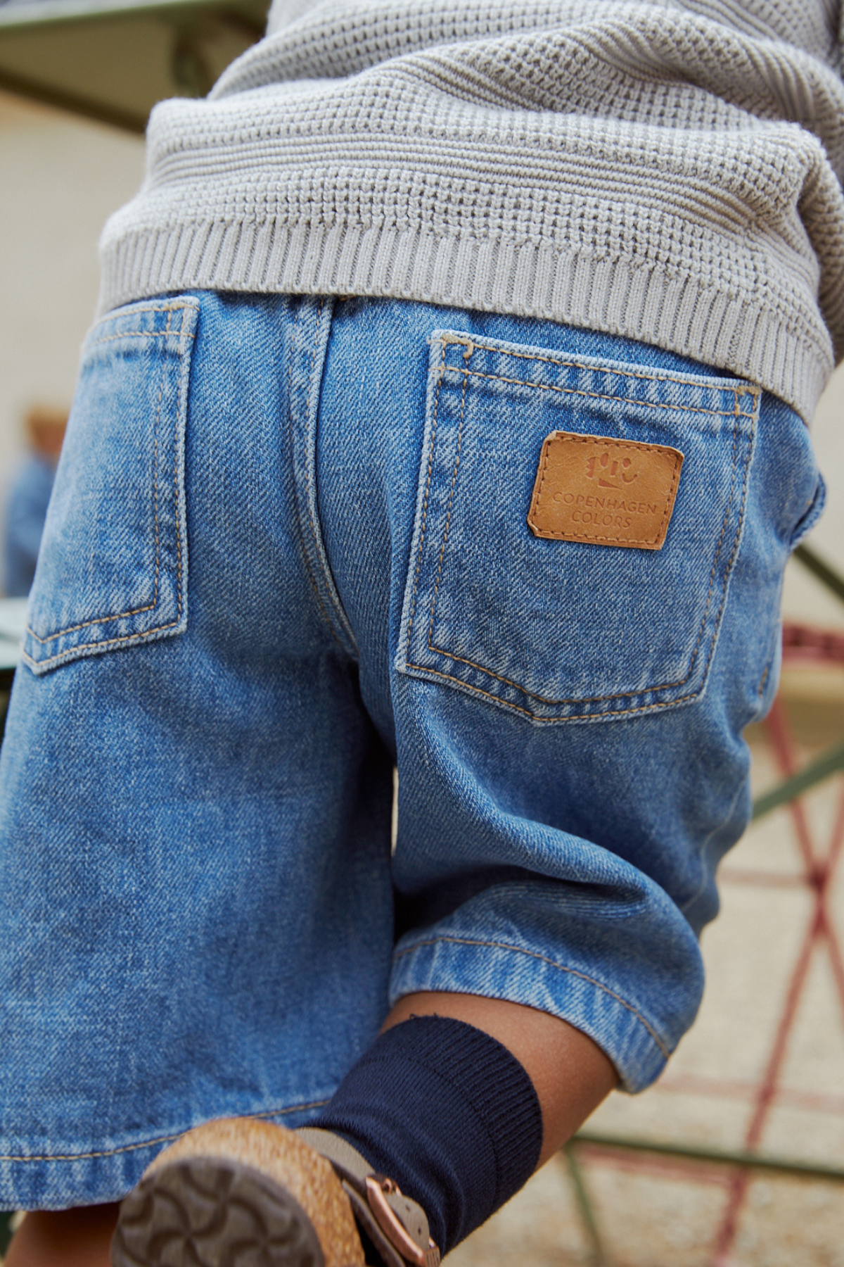 Shorts Wide Leg "Blue Indigo"