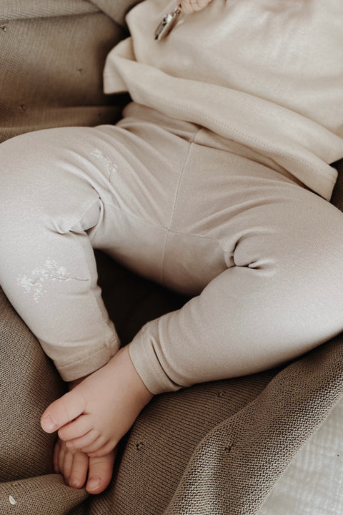 Organic Leggings - Classy Flowers (GOTS)