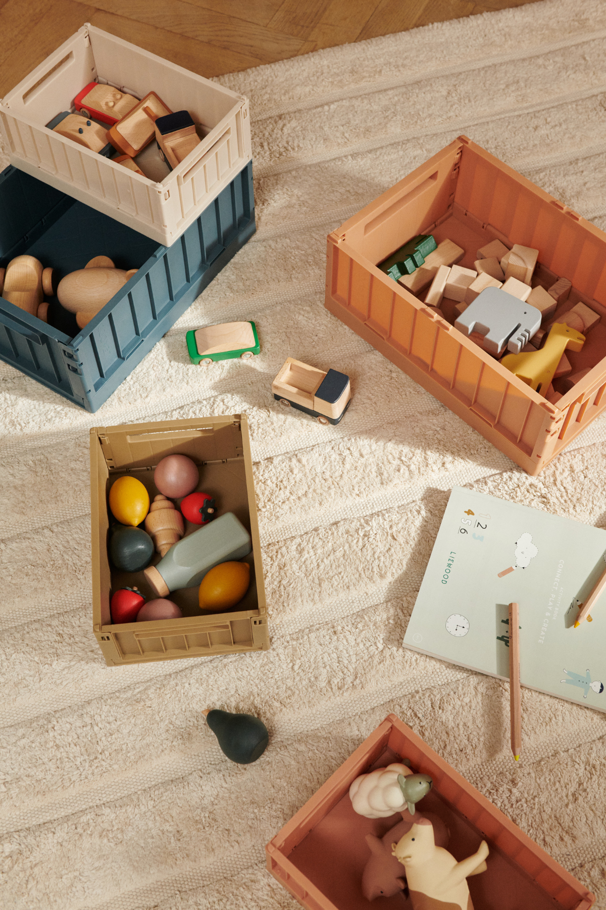 Aufbewahrungsbox "Weston" 2er Pack | Größe M