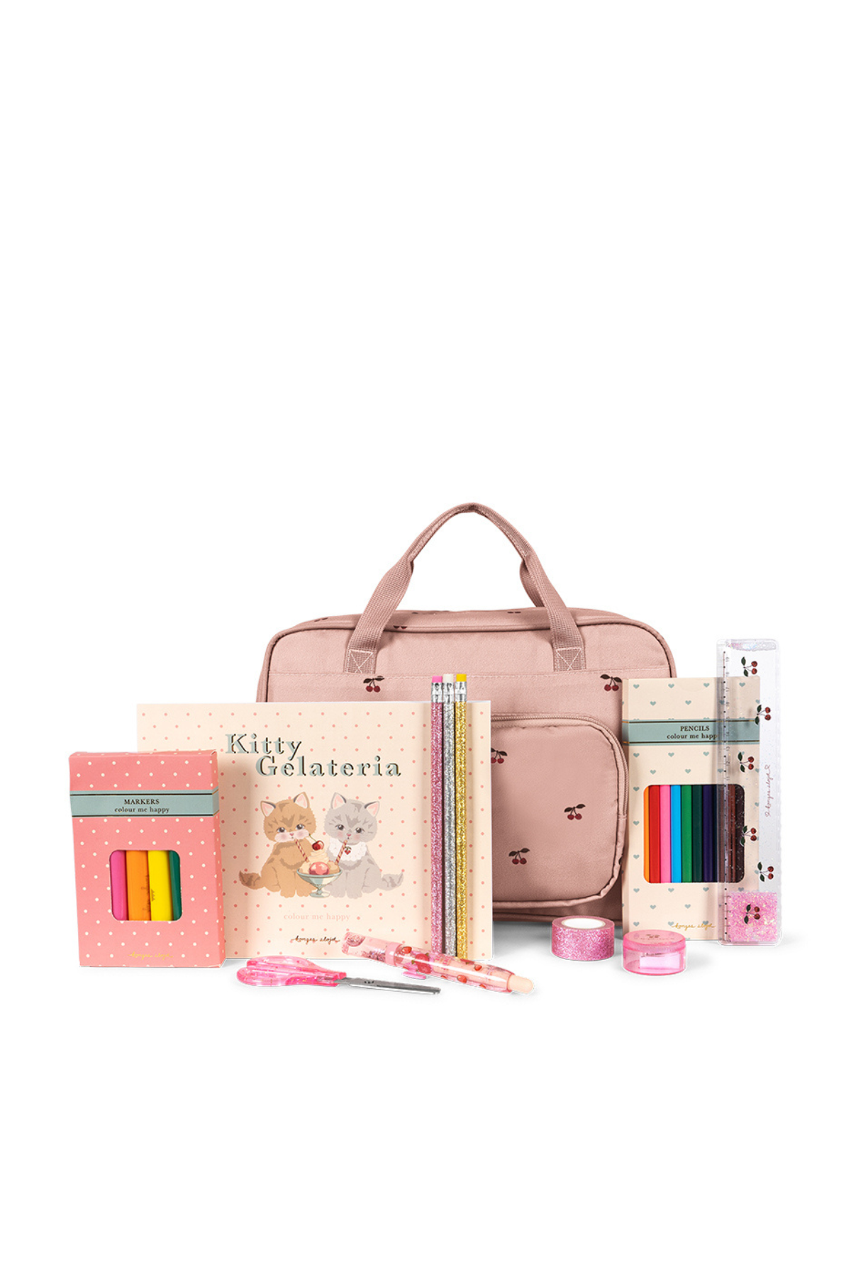 Reise-Kit "Holiday Essentials Bag" - Cherry Blush