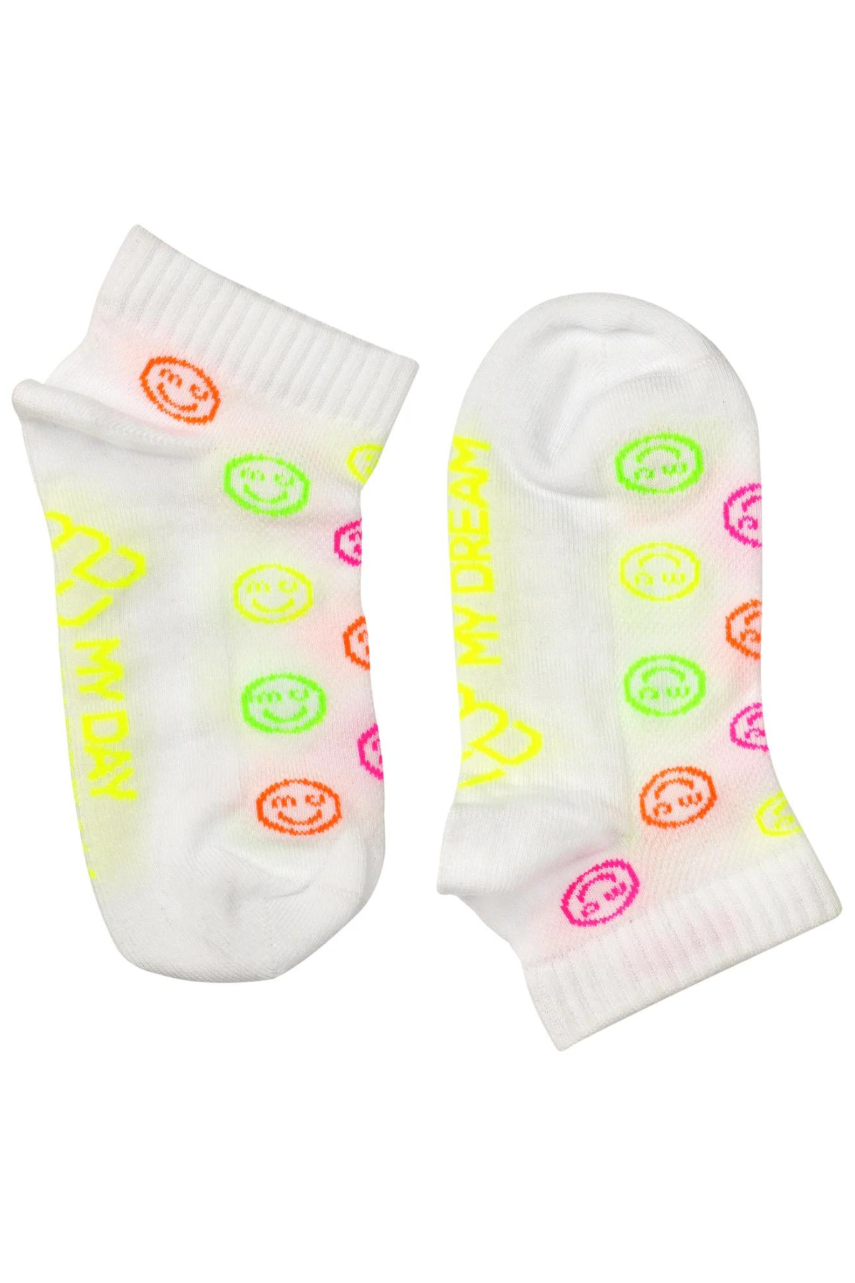 3er Set - Sneaker Socken "Smiley"