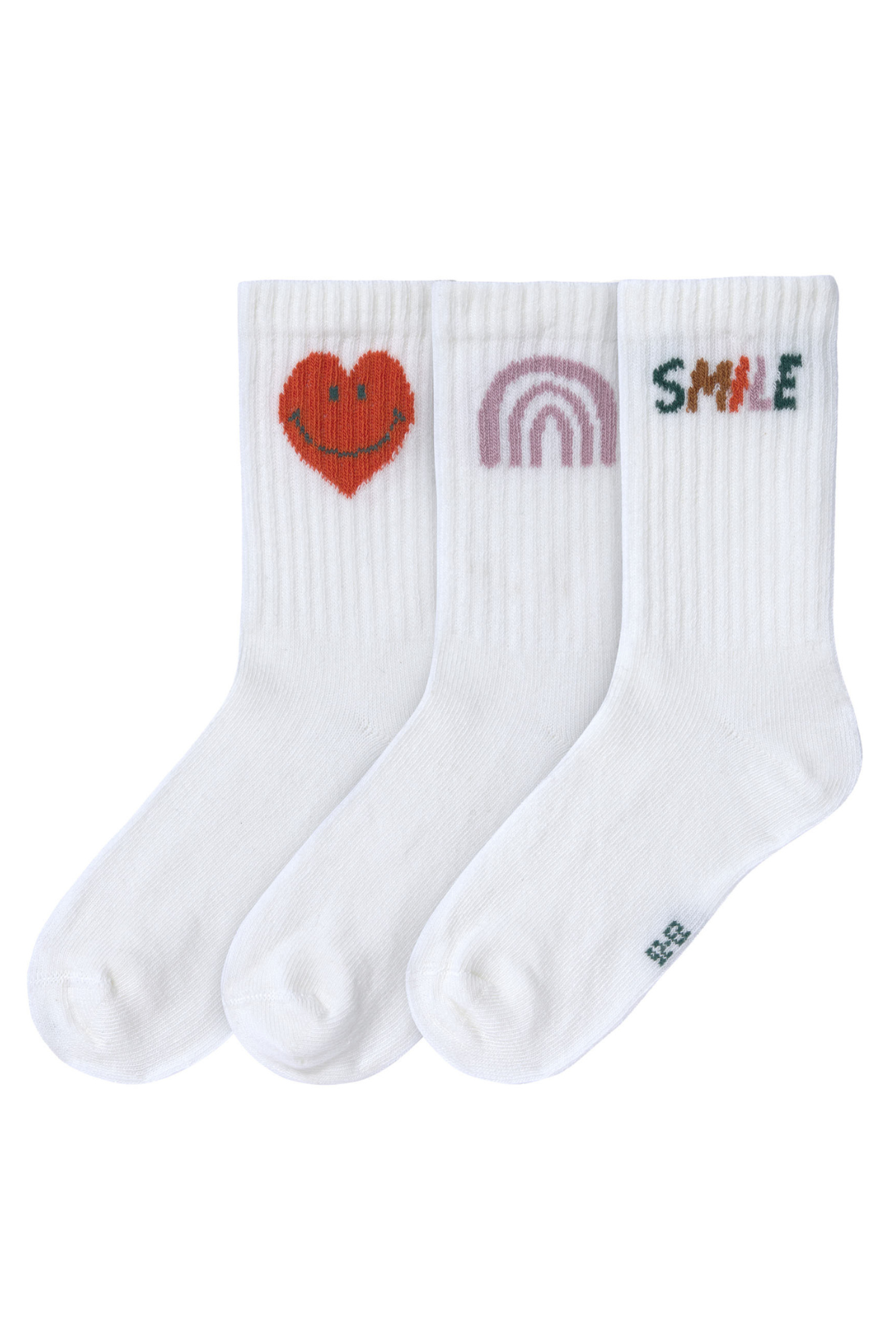 3er-Set: Tennissocken für Kinder "Little Gang" | Smile