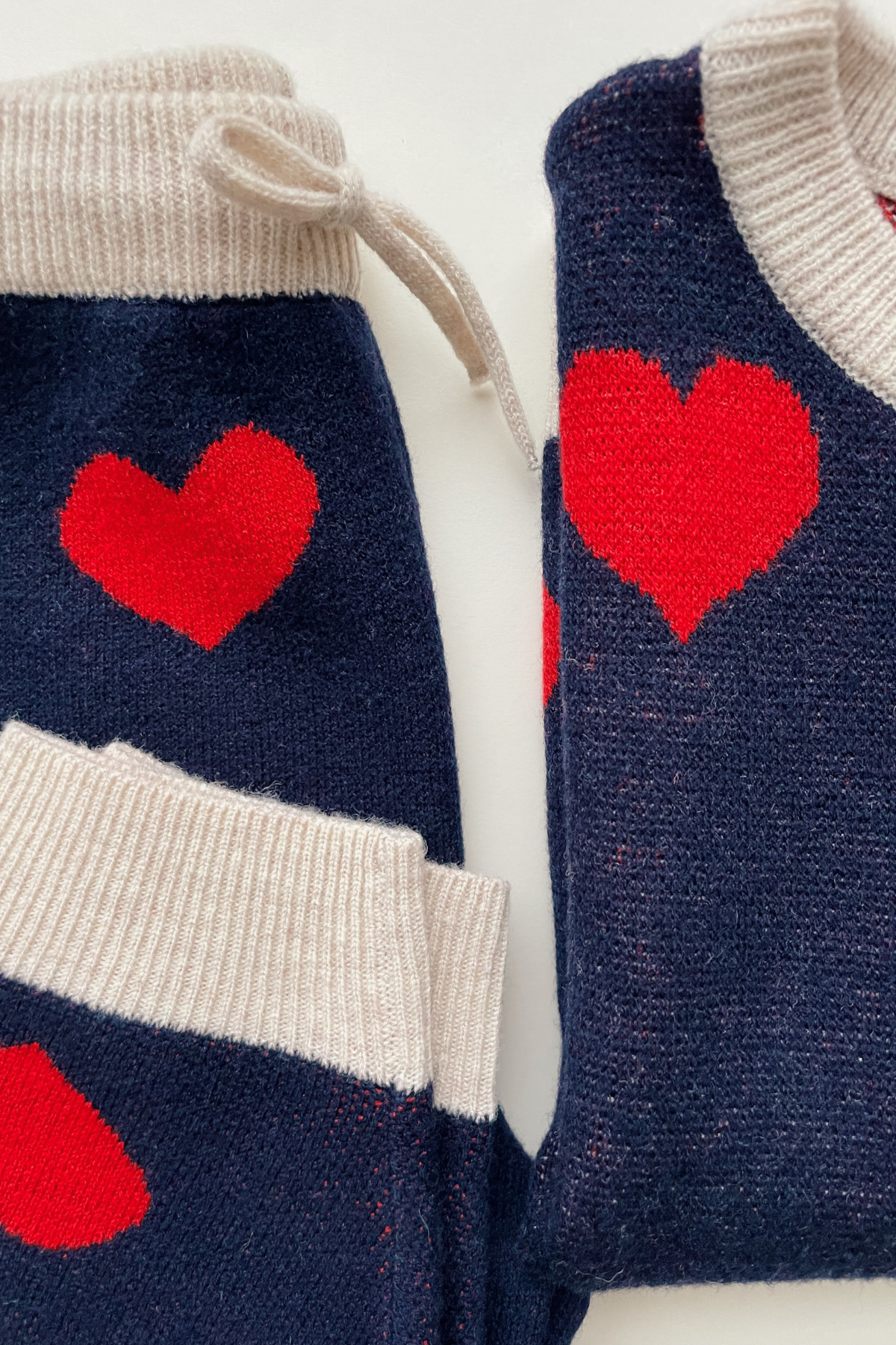 Strickpullover "Lapis" | Navy Heart