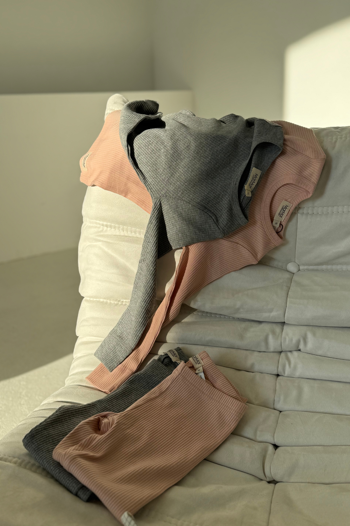 Ripp-Langarmshirt aus Tencel-Baumwoll-Mix | verschiedene Farben