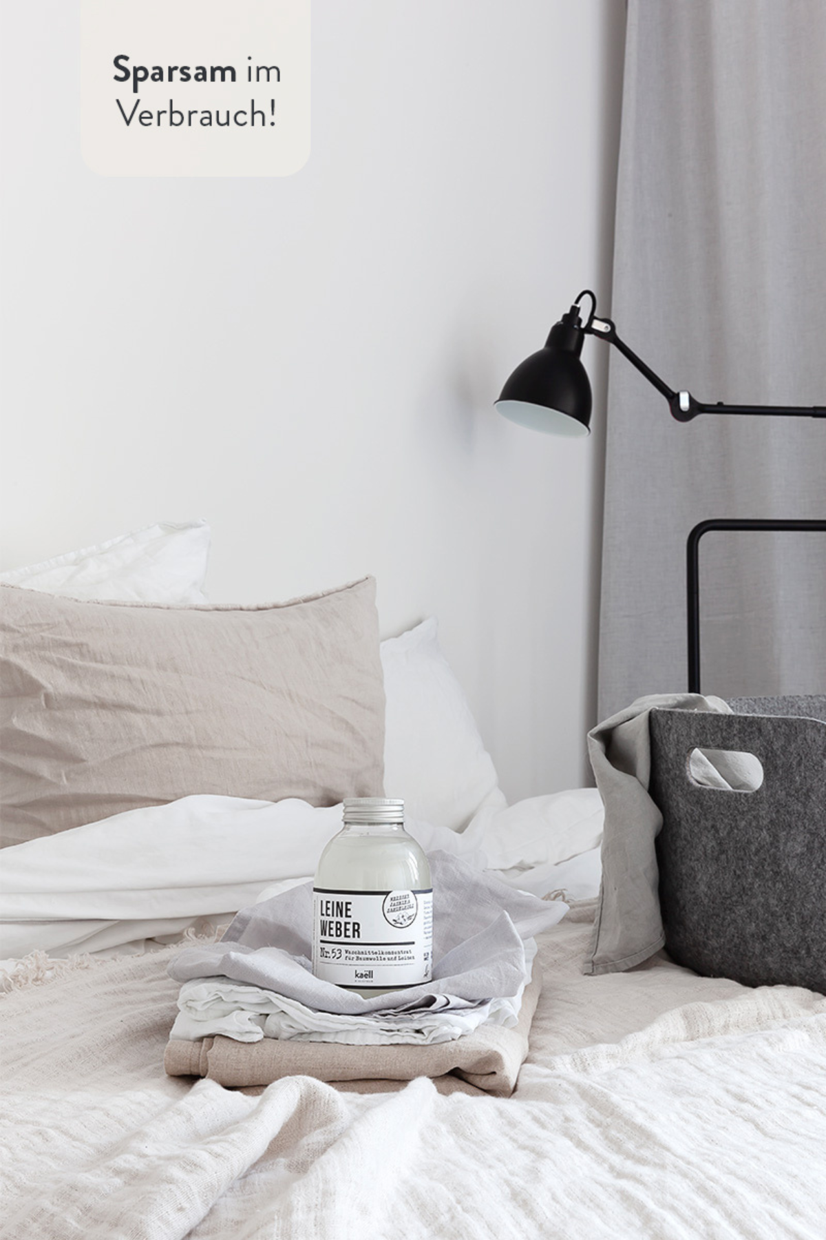 "Leinenweber" - Waschmittel für Baumwolle & Leinen