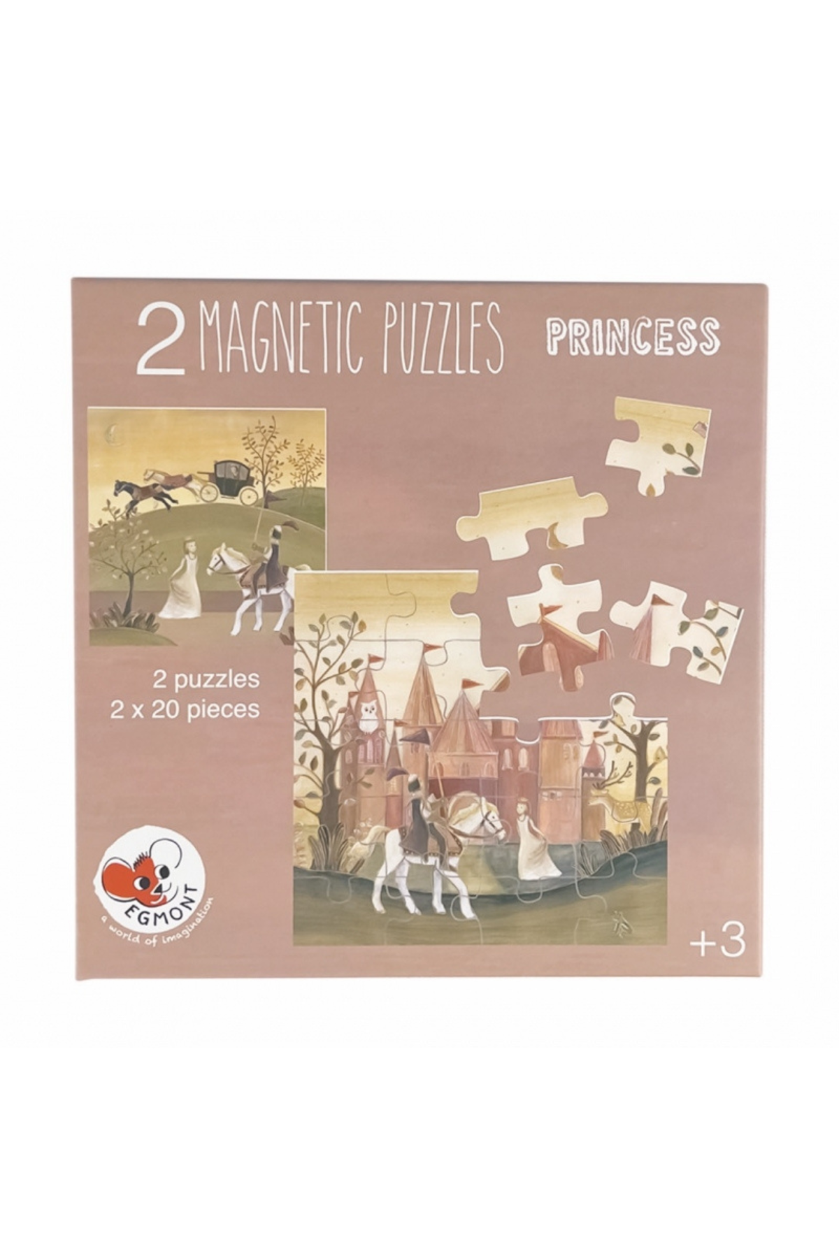 Magnetisches Puzzle: Prinzessin