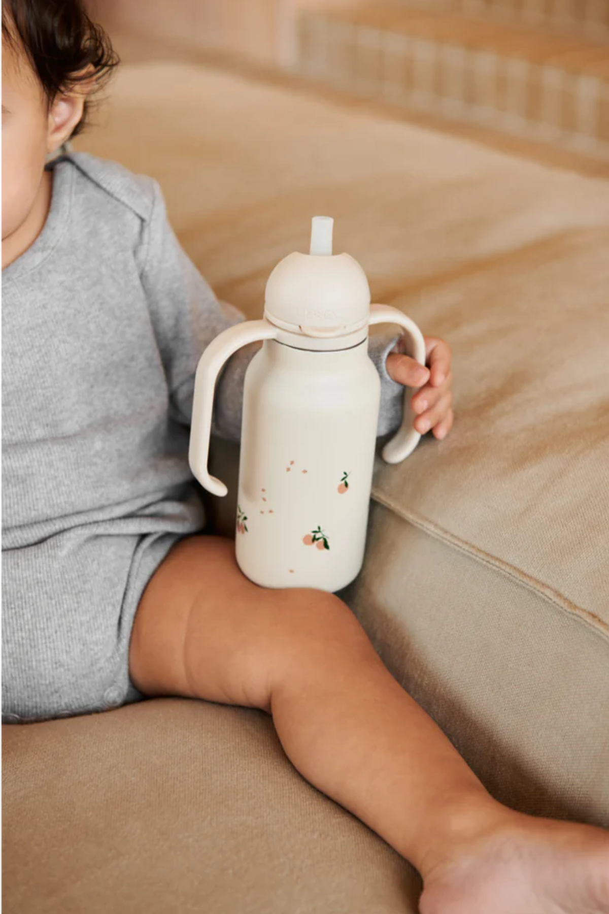 Trinkflasche "Kimmie" mit Griffen 250 ml | verschiedene Muster