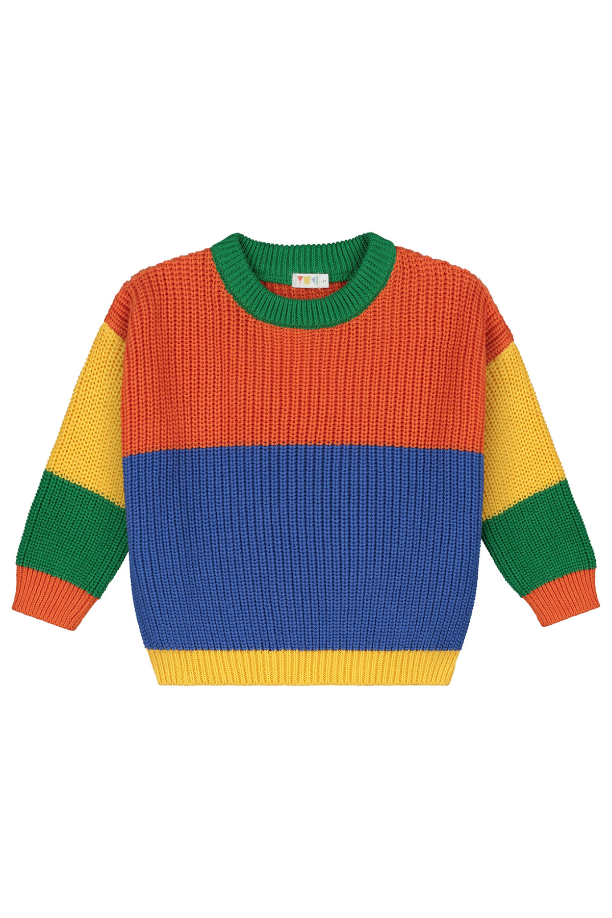 Color Block Sweater | verschiedene Farben