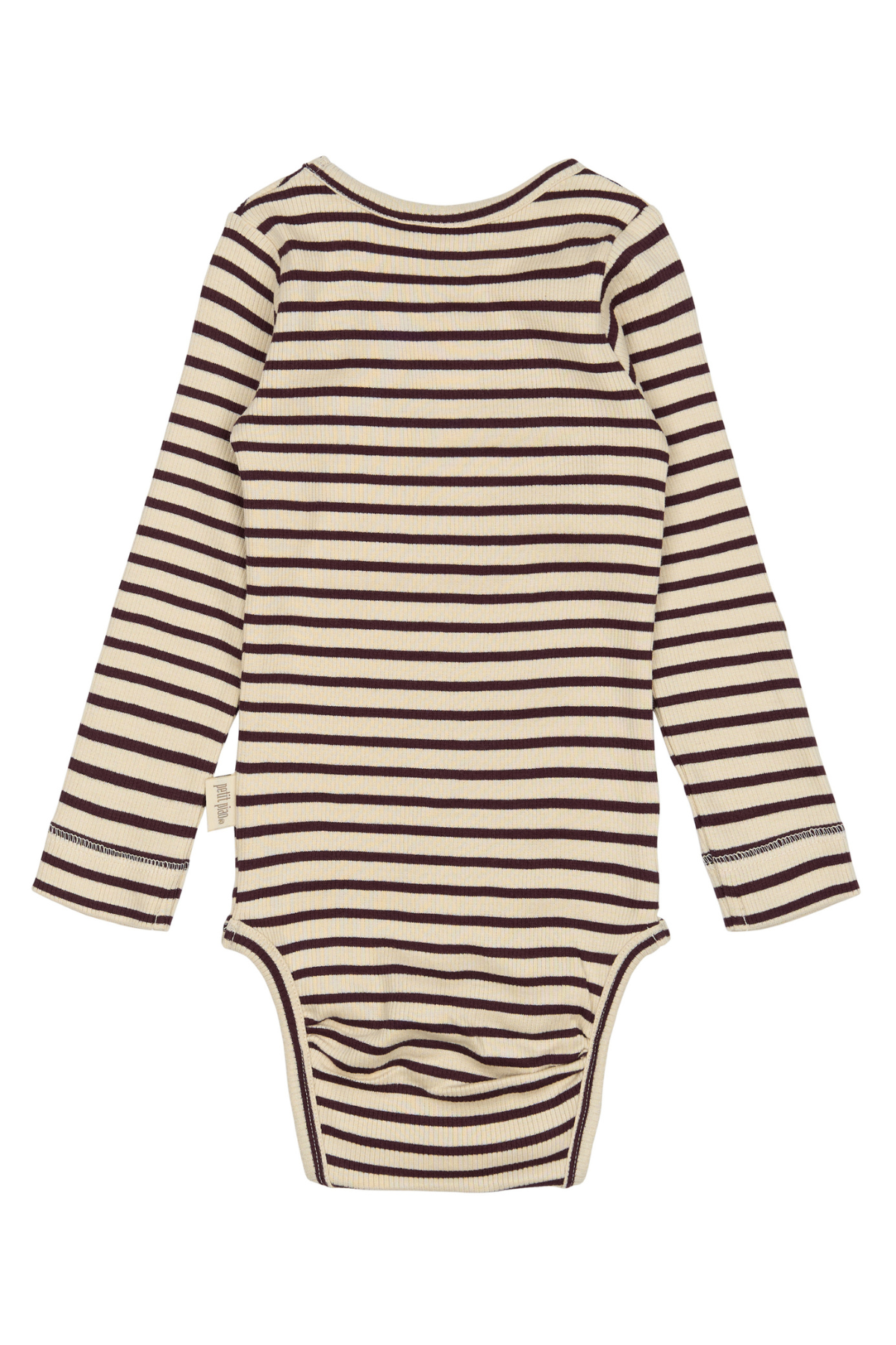 Gerippter Langarmbody aus Modal