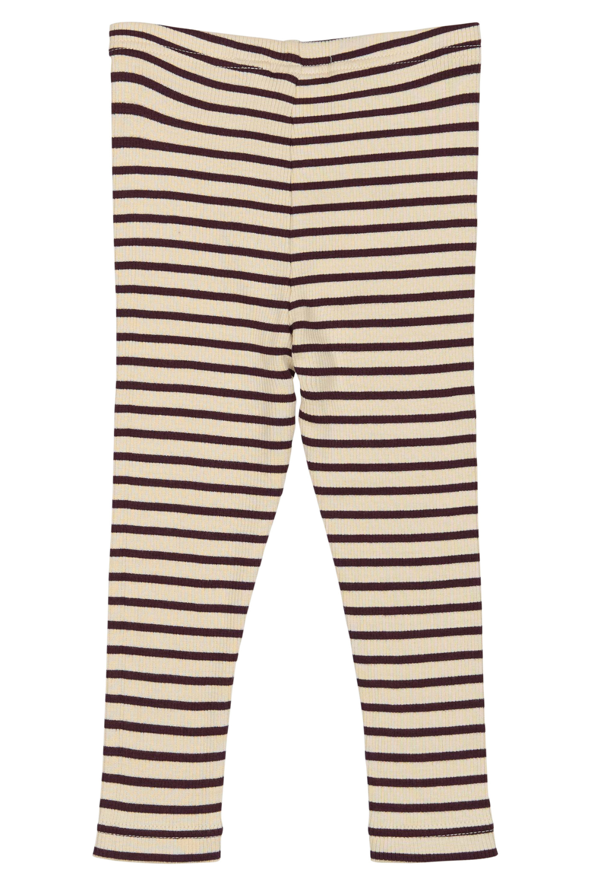 Gerippte Leggings aus Modal