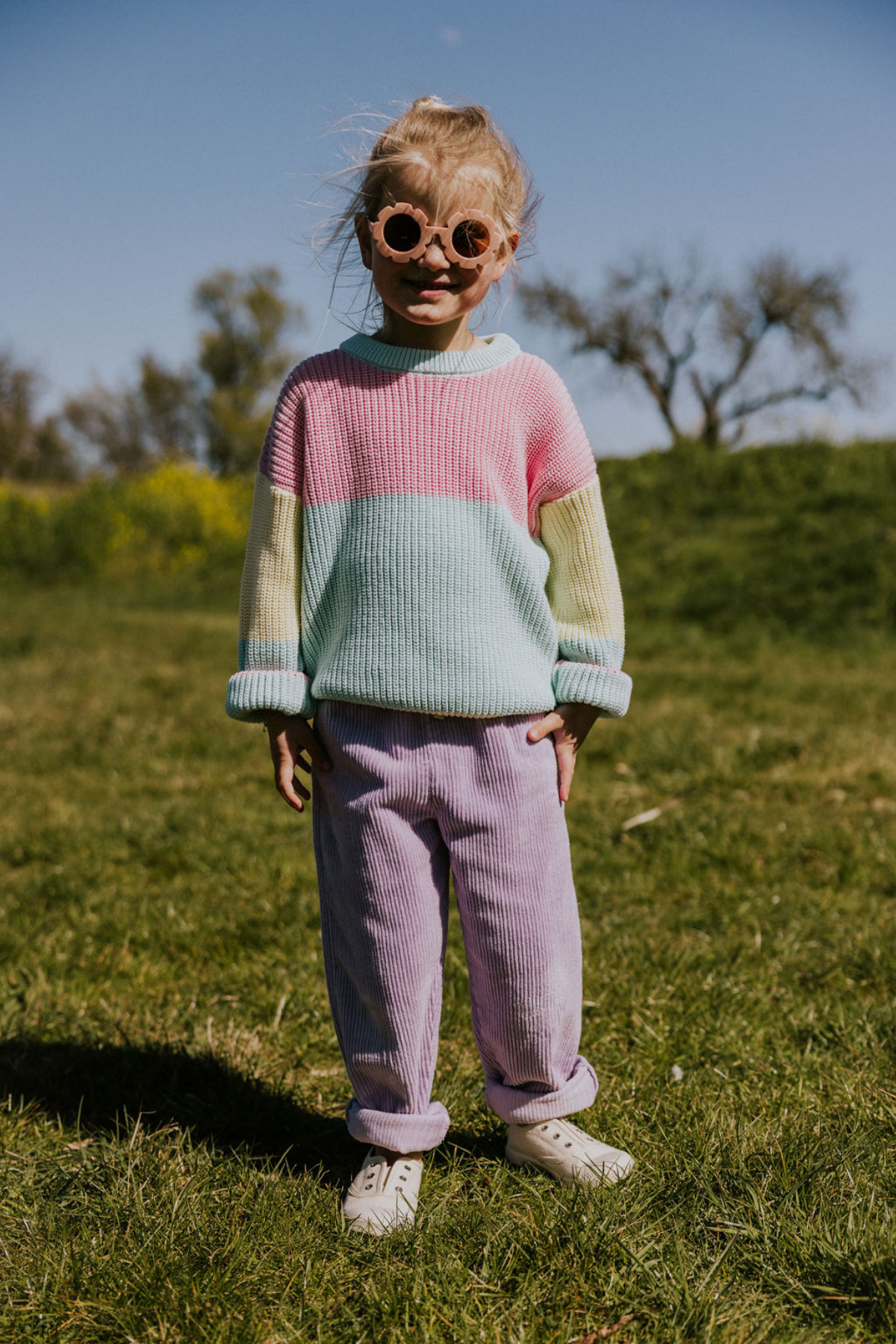 Color Block Sweater | verschiedene Farben