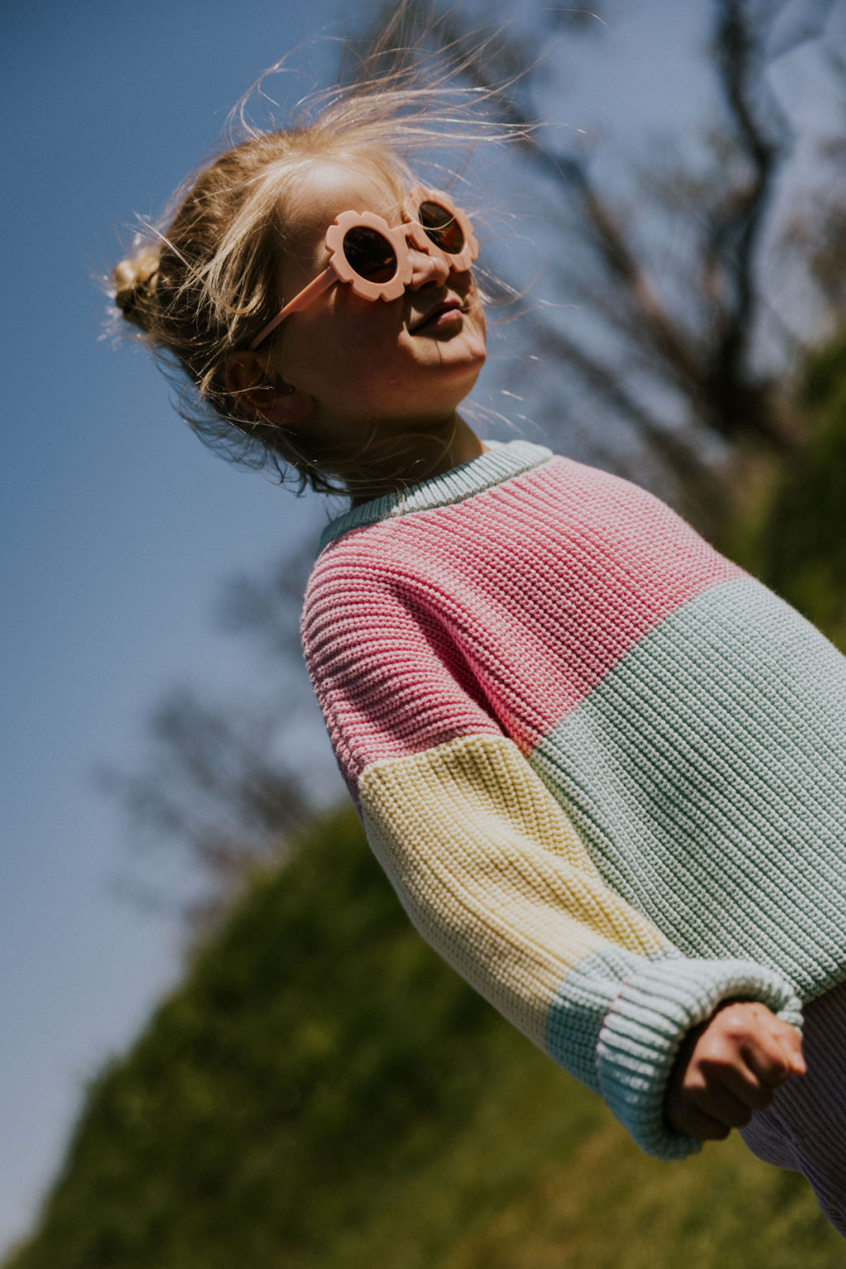Color Block Sweater | verschiedene Farben