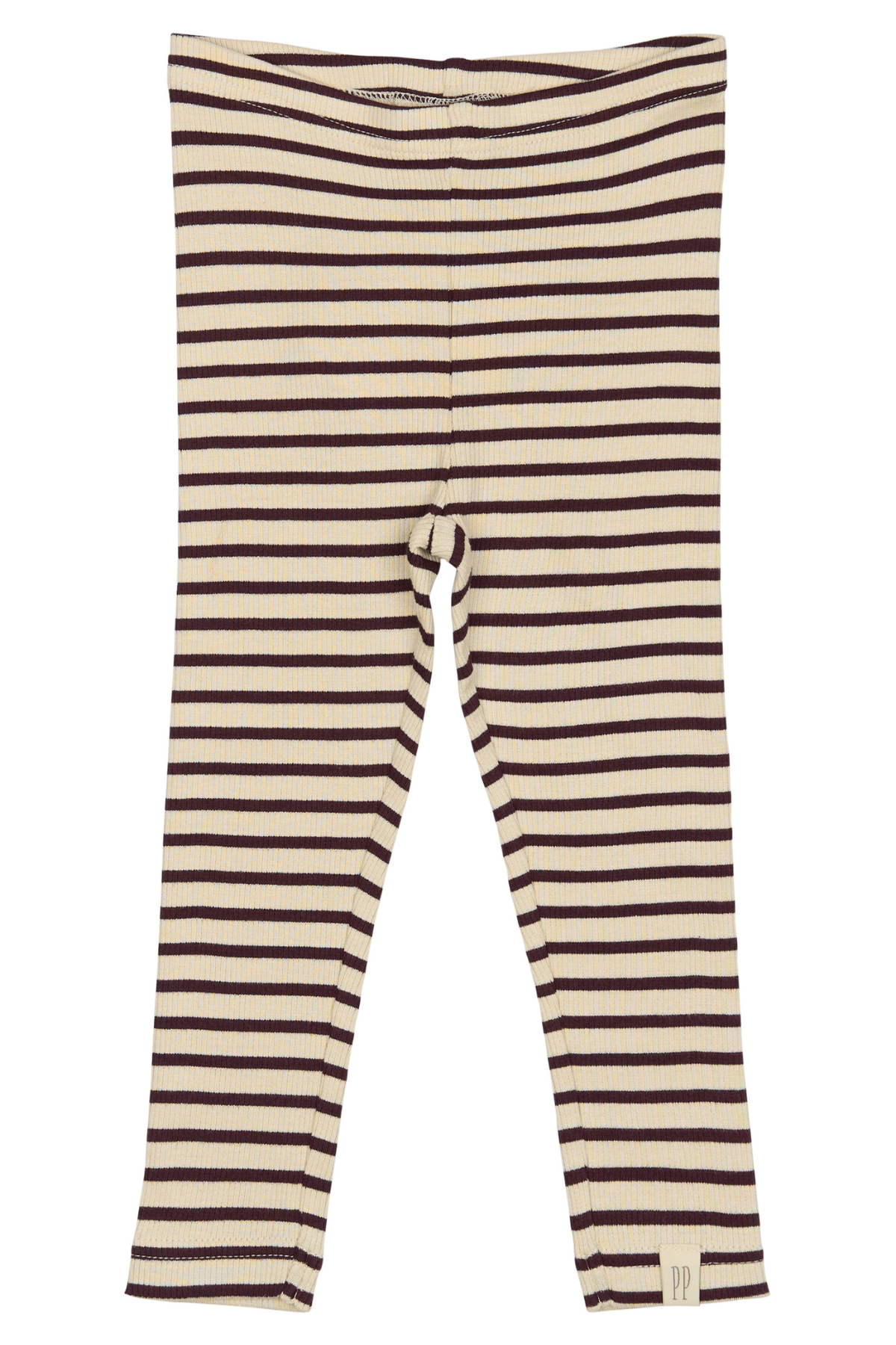 Gerippte Leggings aus Modal