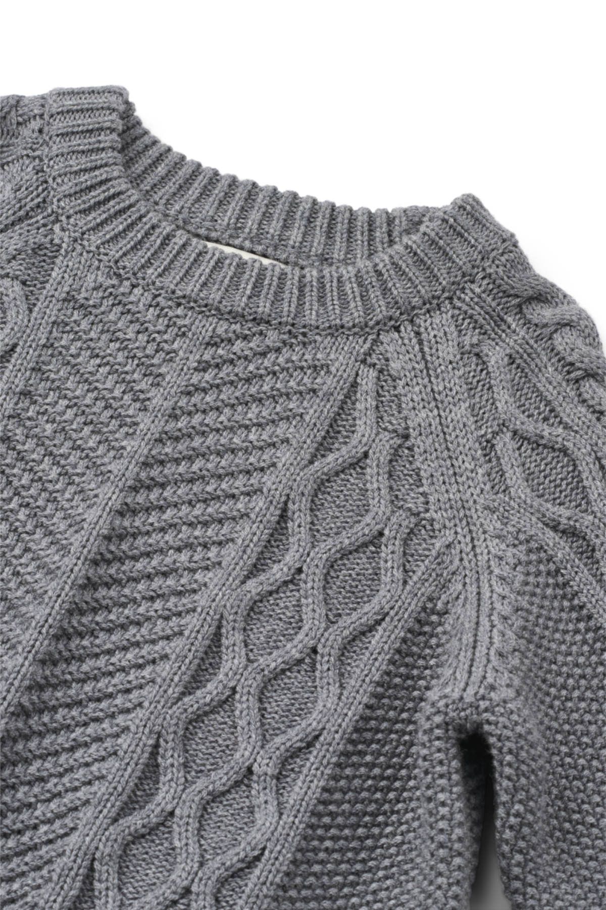 Strick Pullover "Ari" | Grey Melange