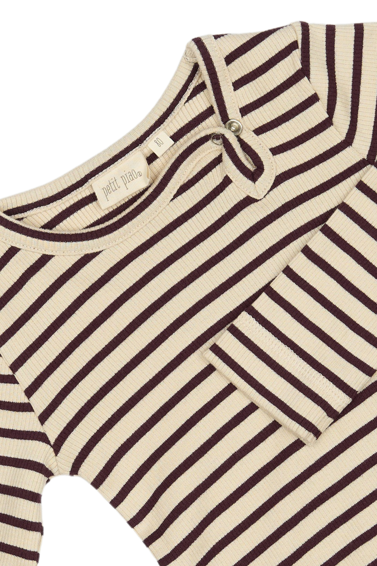 Gerippter Langarmbody aus Modal