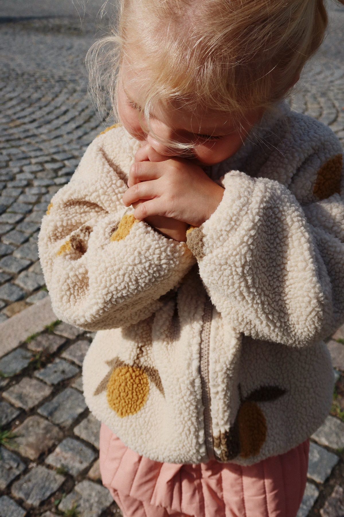 Teddyjacke "Jody" | Citron