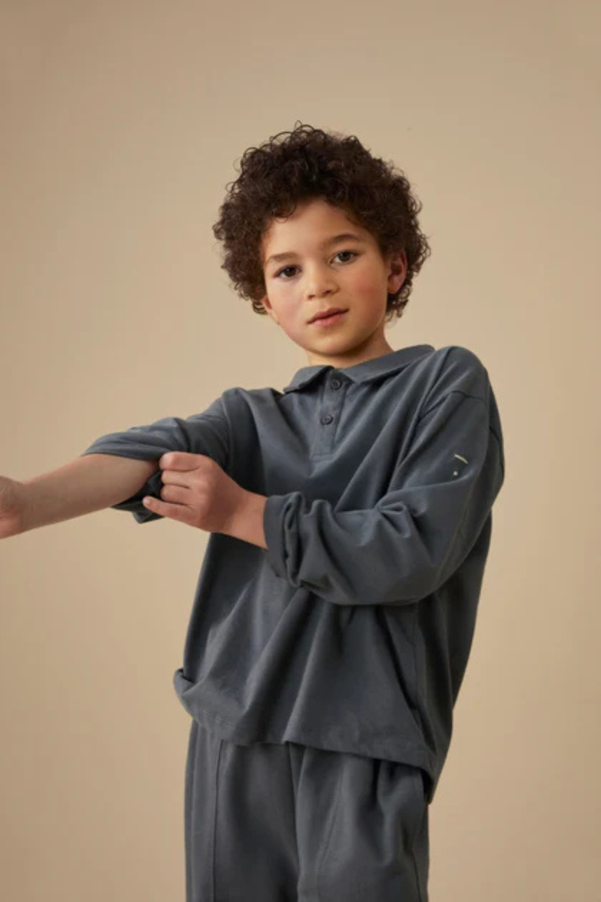 Poloshirt | Blue Grey