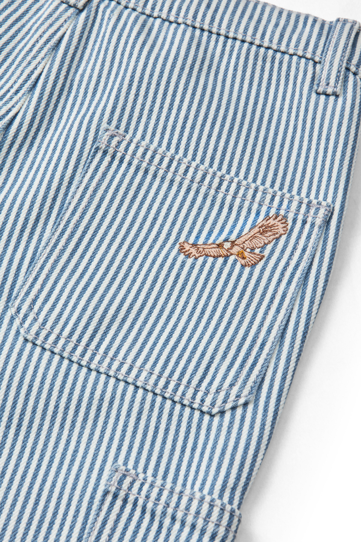 Cargohose "Stripe Twill" | Denim Blue
